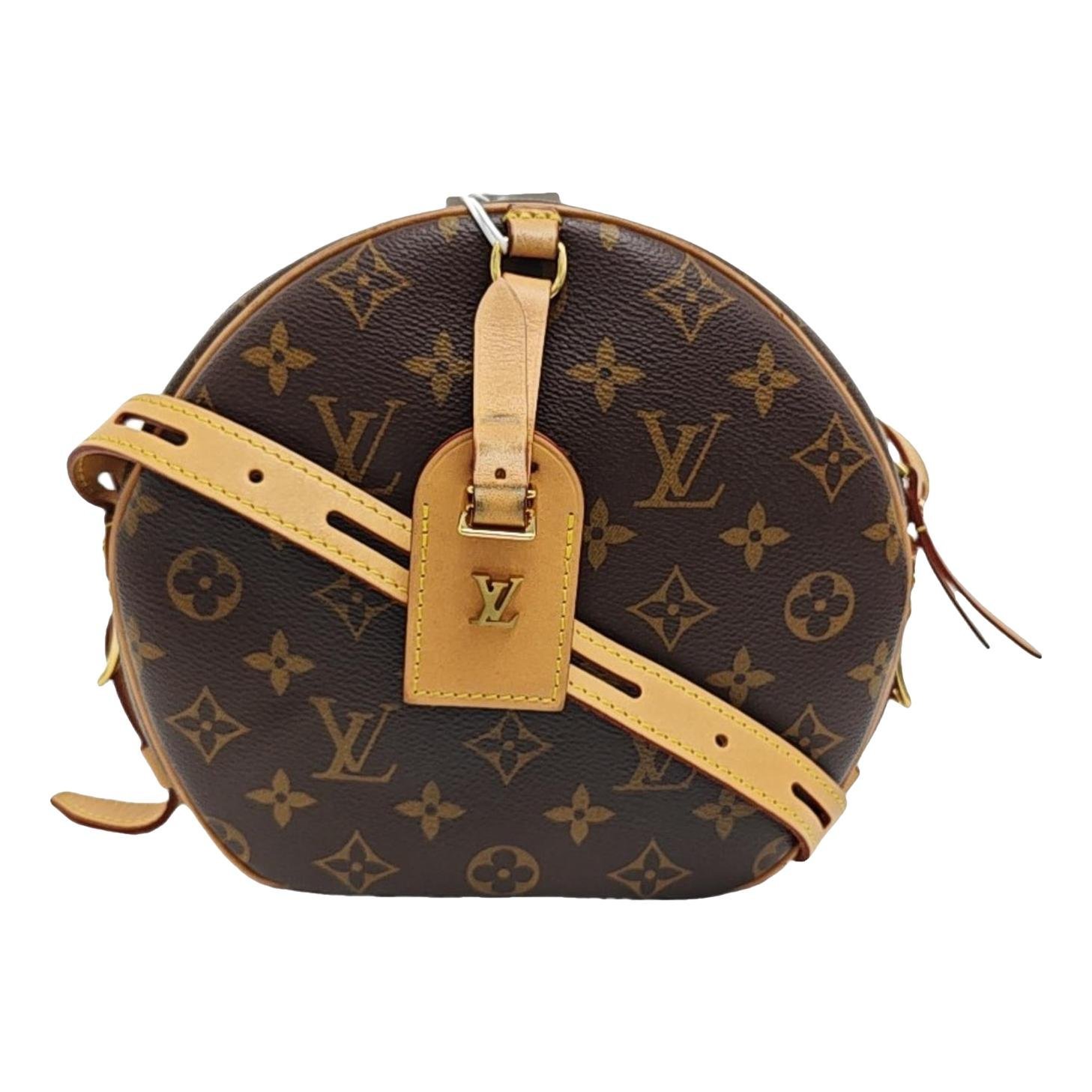Micro boite chapeau leather handbag