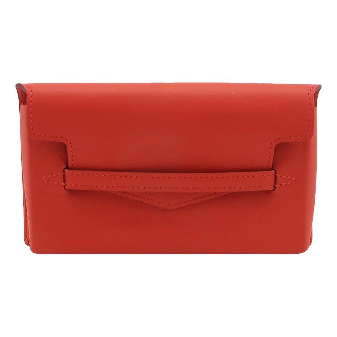 Faco leather clutch bag