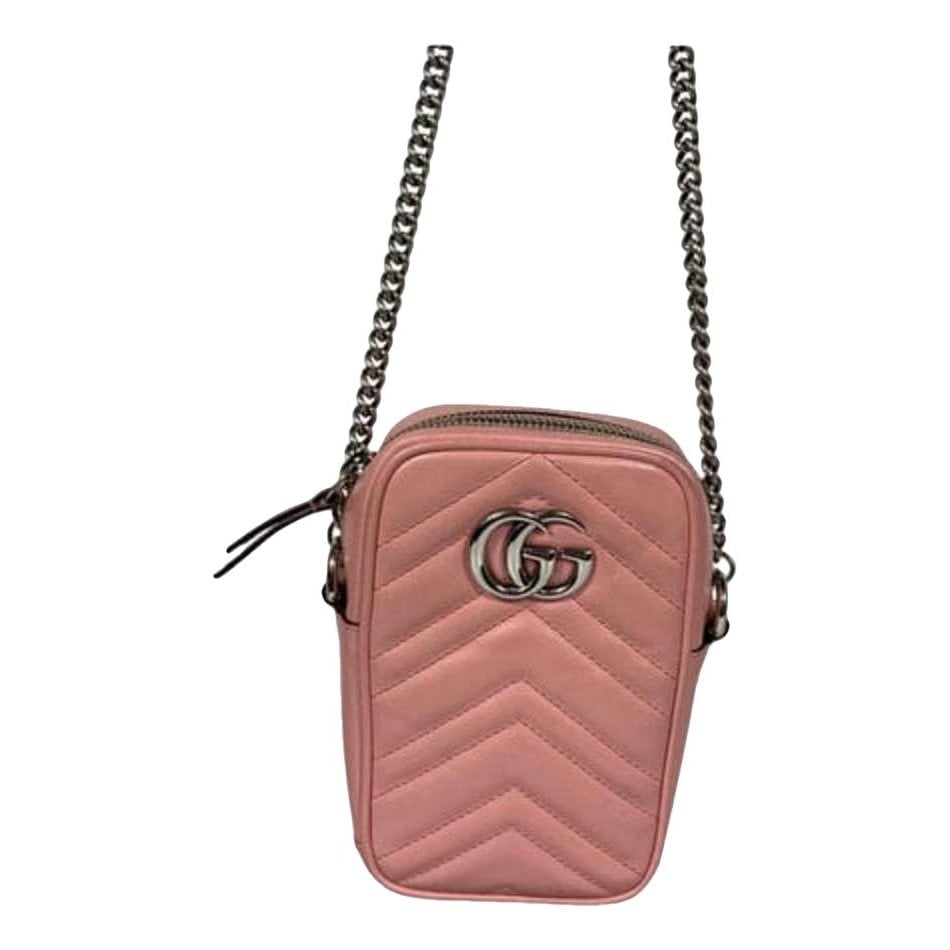 GG Marmont Chain leather handbag