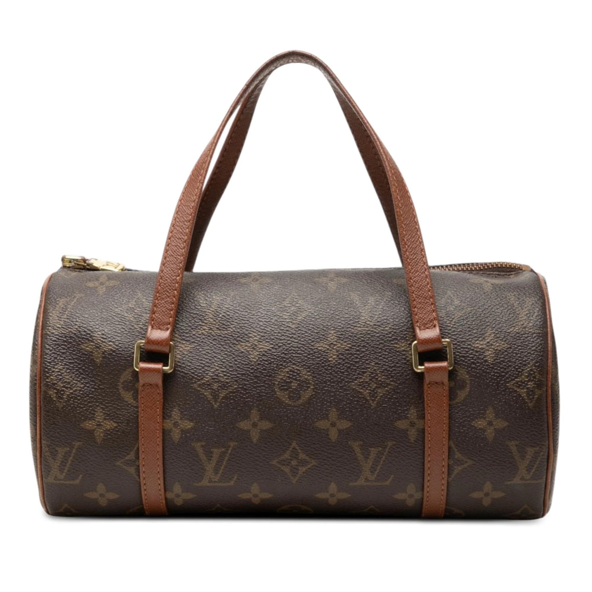 Papillon leather handbag