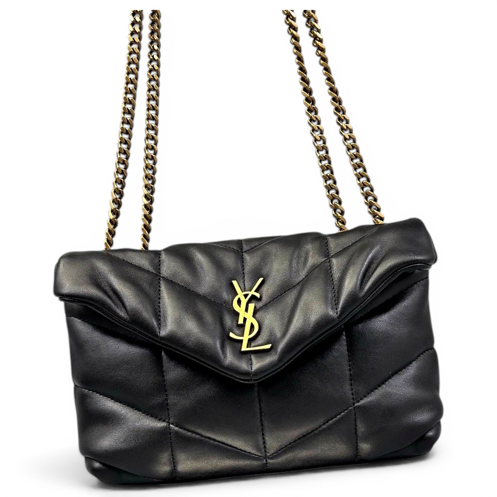 Loulou Puffer leather handbag