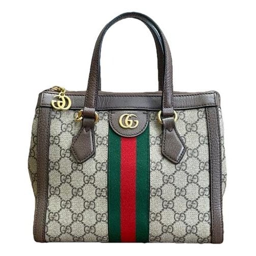 Leather tote