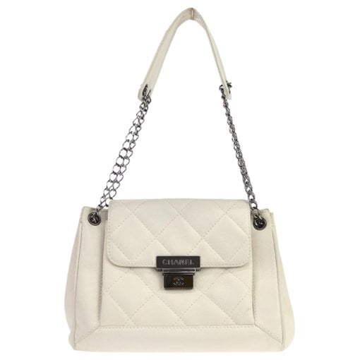 Trendy CC Flap leather handbag