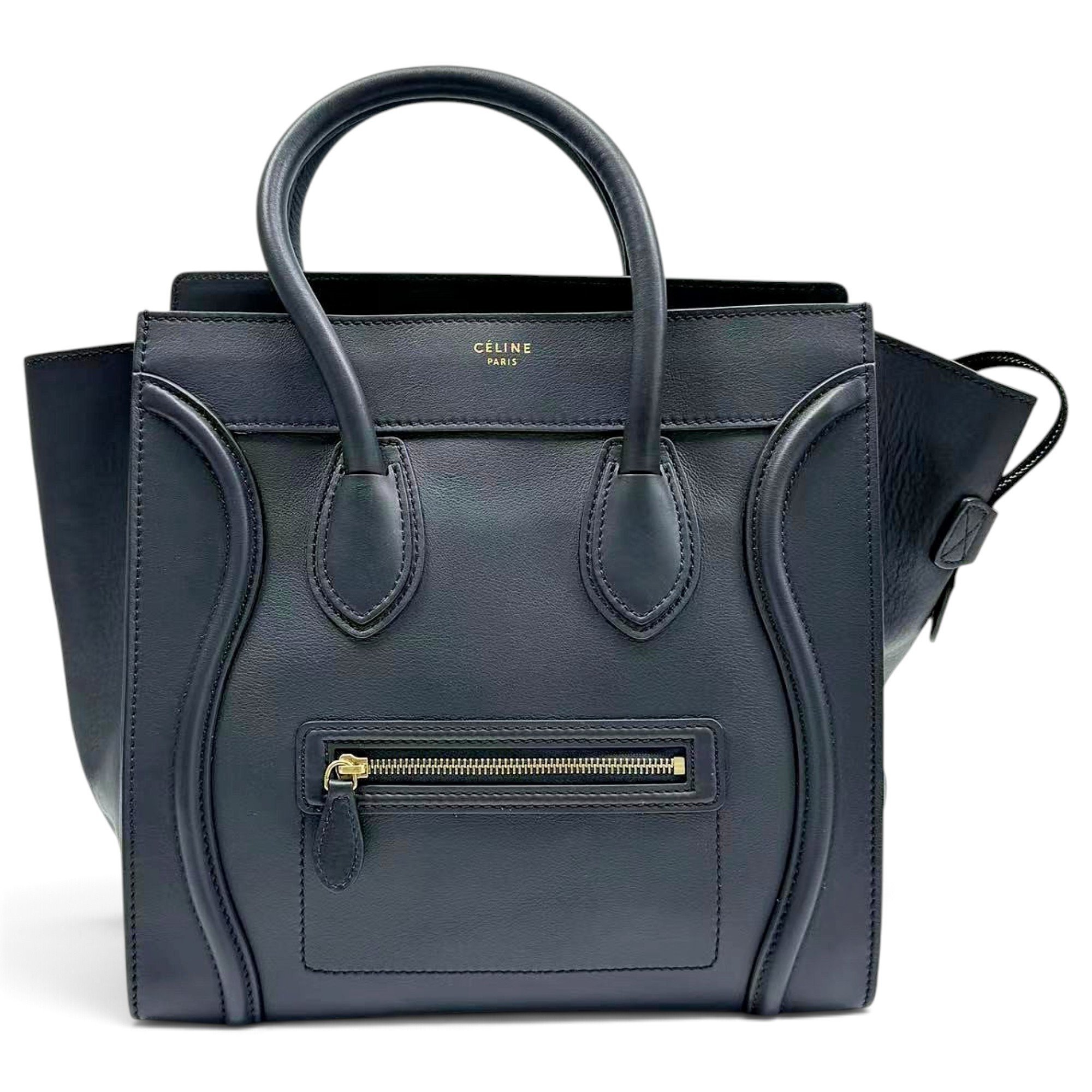 Luggage leather handbag