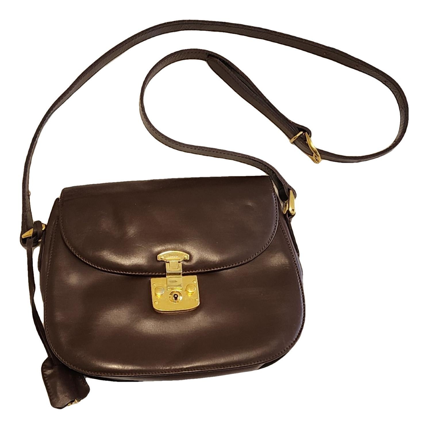 Lady Lock leather handbag
