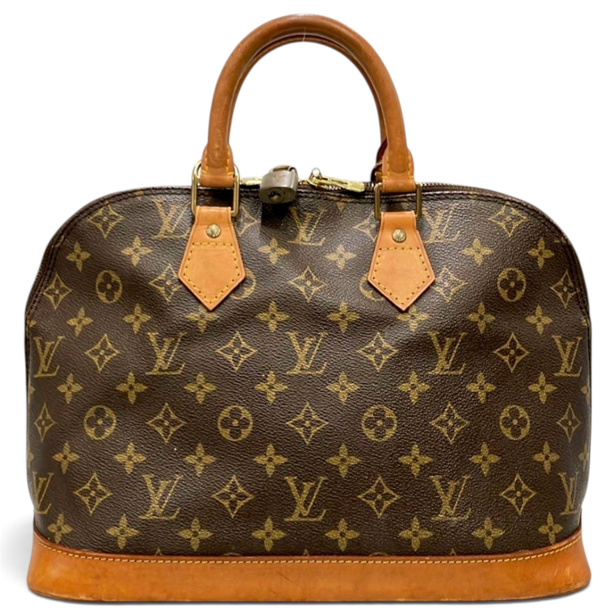 Alma leather handbag