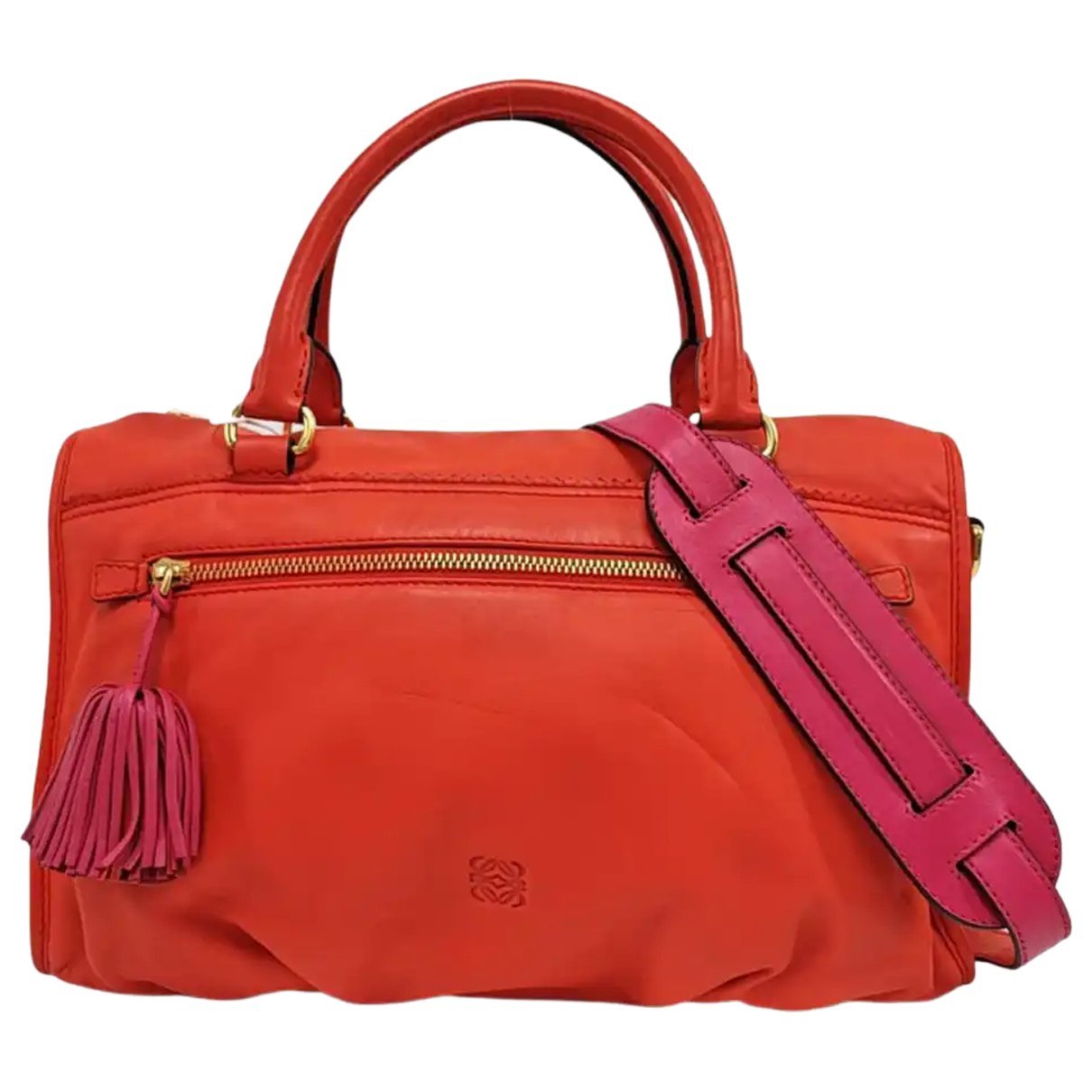 Leather handbag