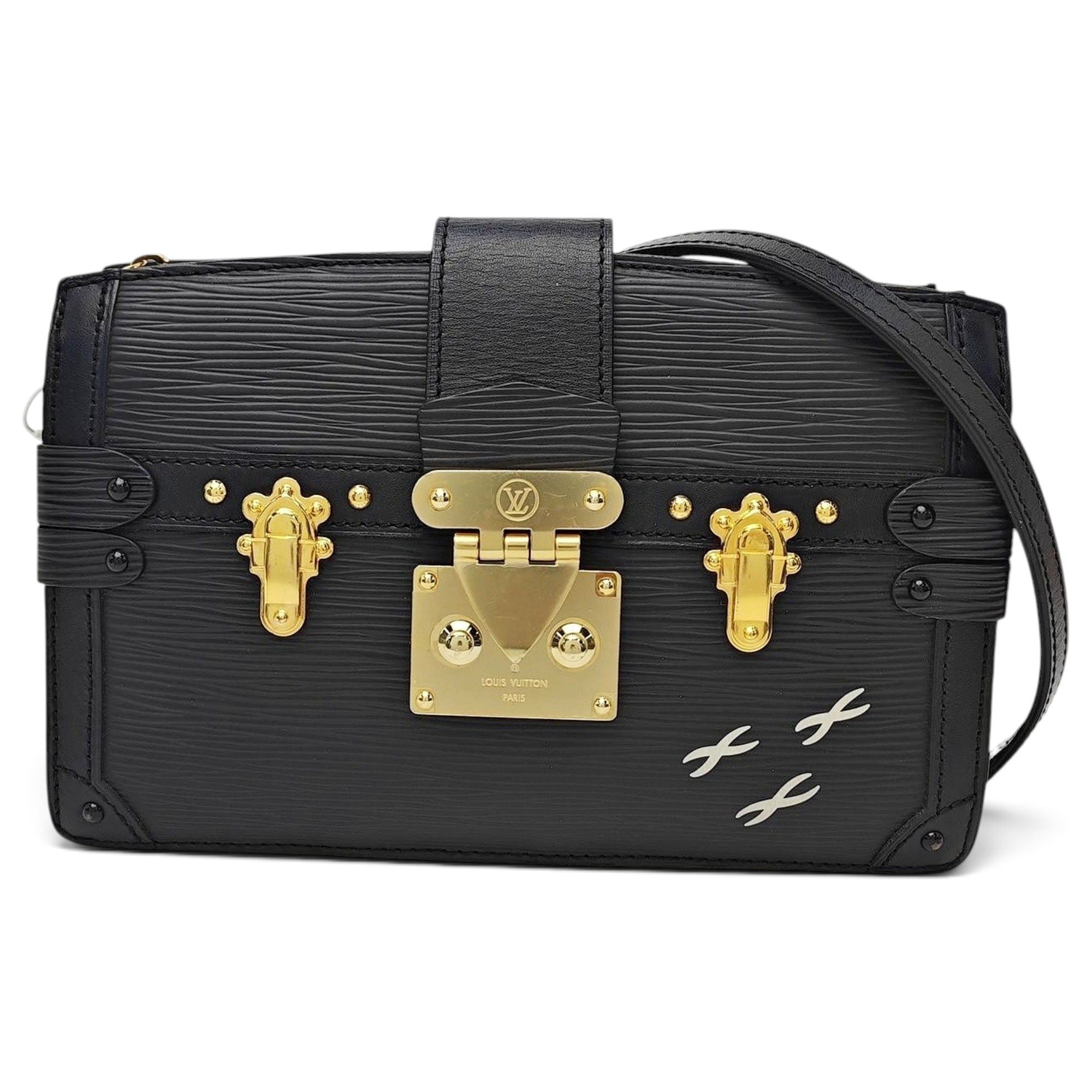 City Trunk leather handbag