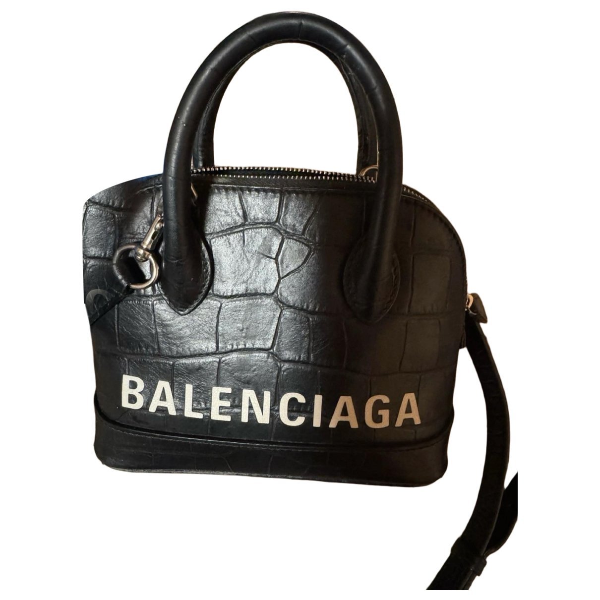 Ville Top Handle leather handbag