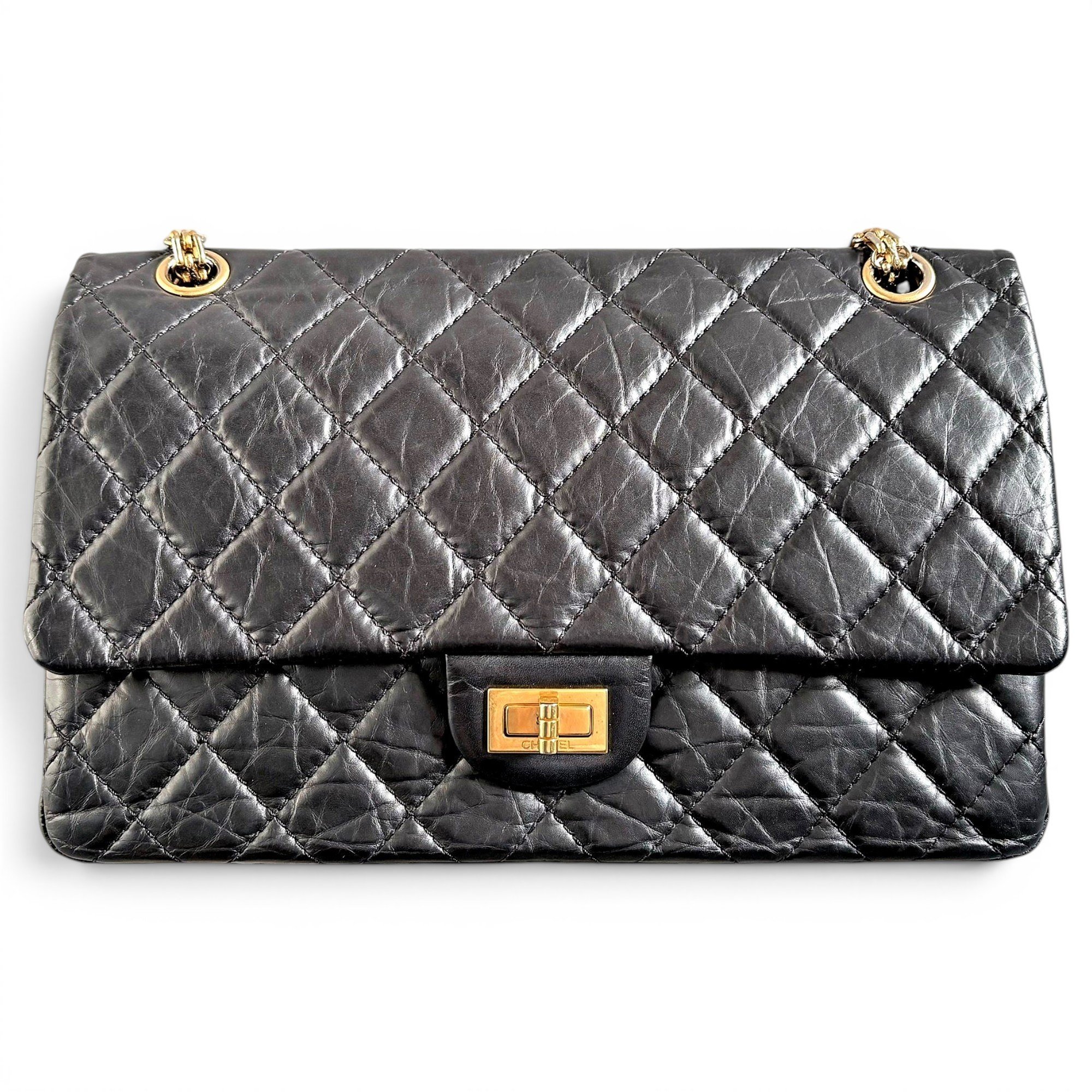 2.55 leather handbag