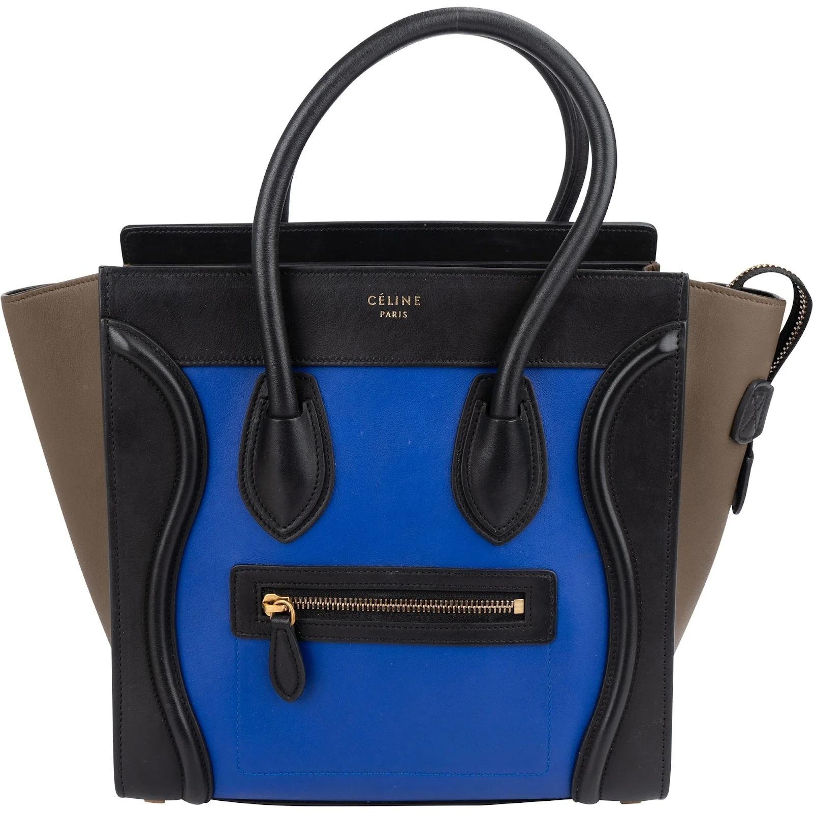 Luggage leather handbag