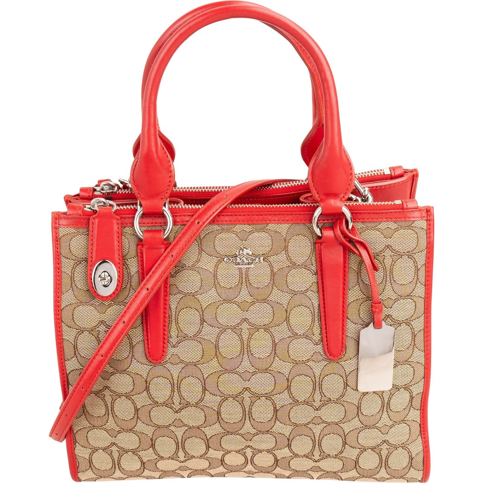 Signature Sufflette leather crossbody bag