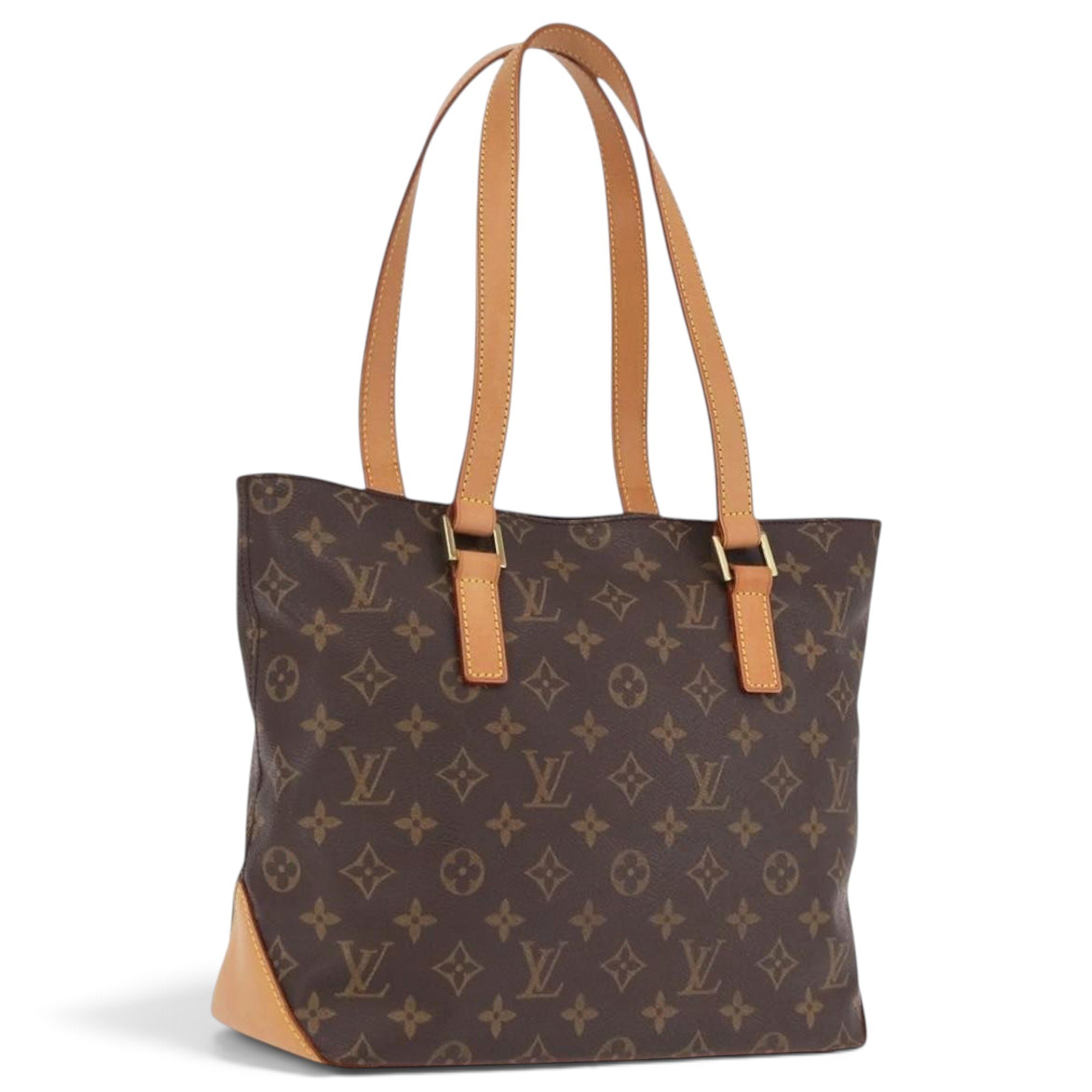 Piano leather tote