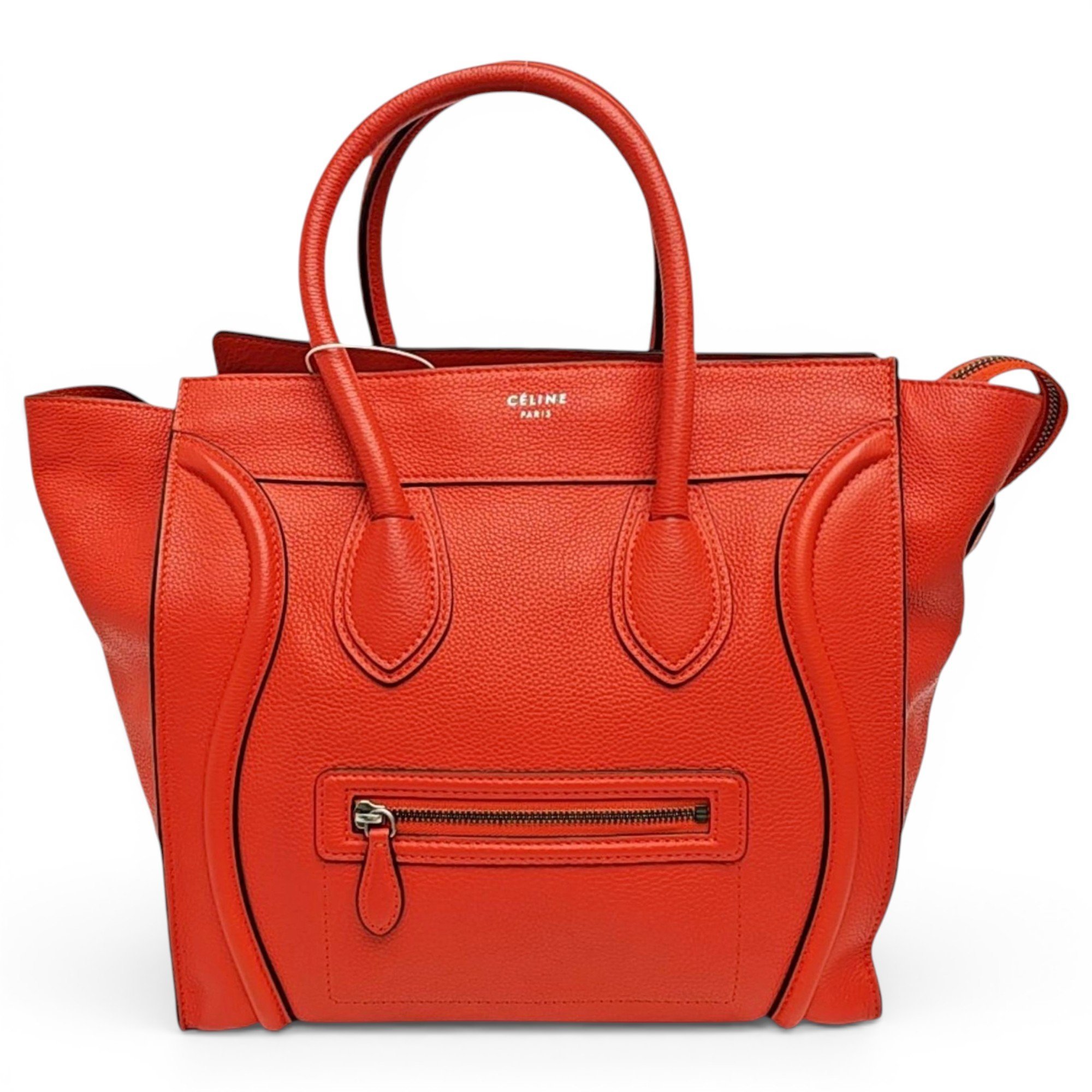 Luggage leather handbag