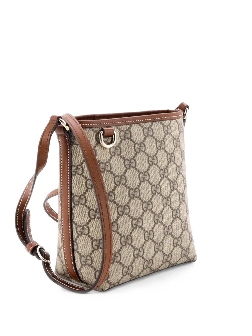 GG Emblem GG Coated Canvas Nano bucket bag
