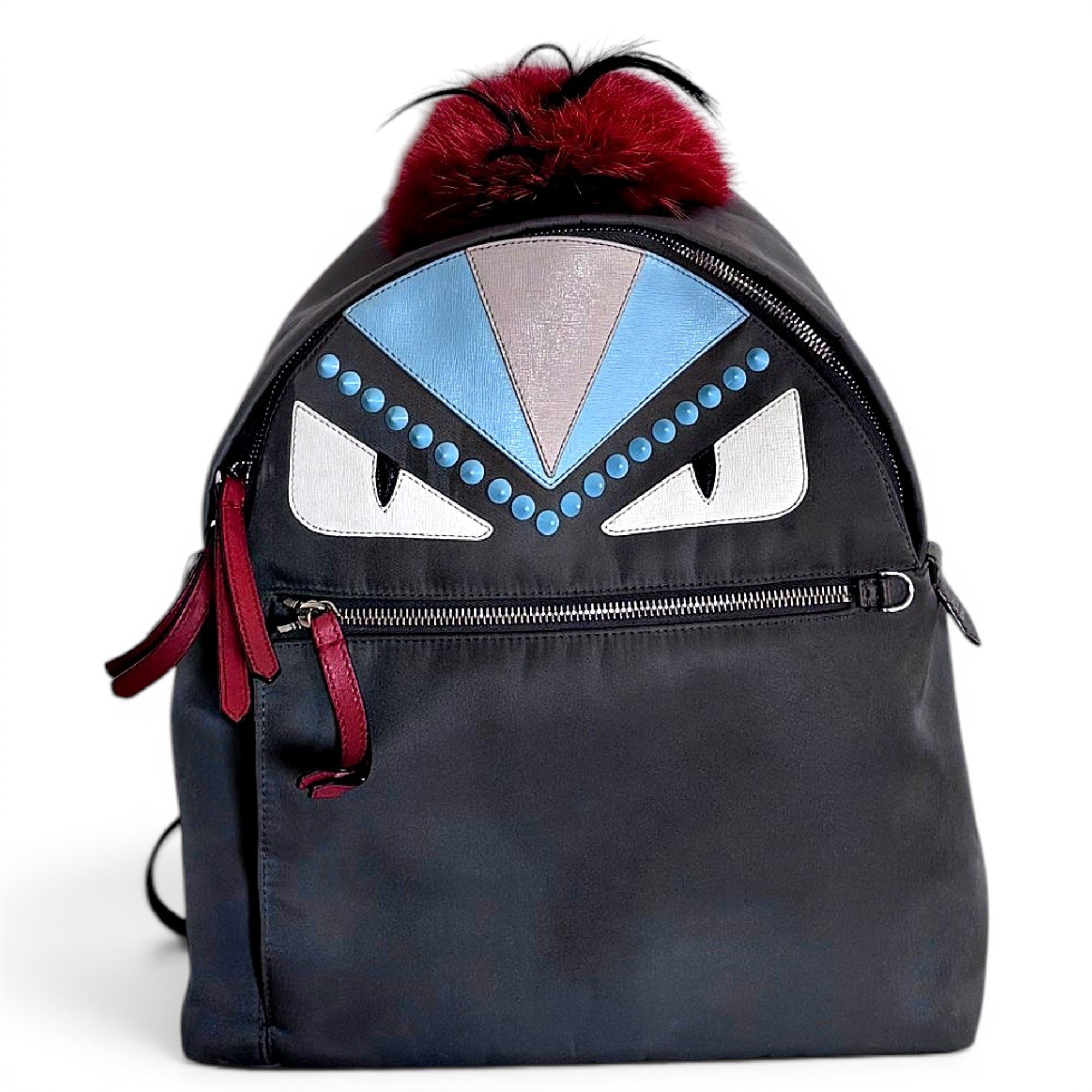 Leather backpack