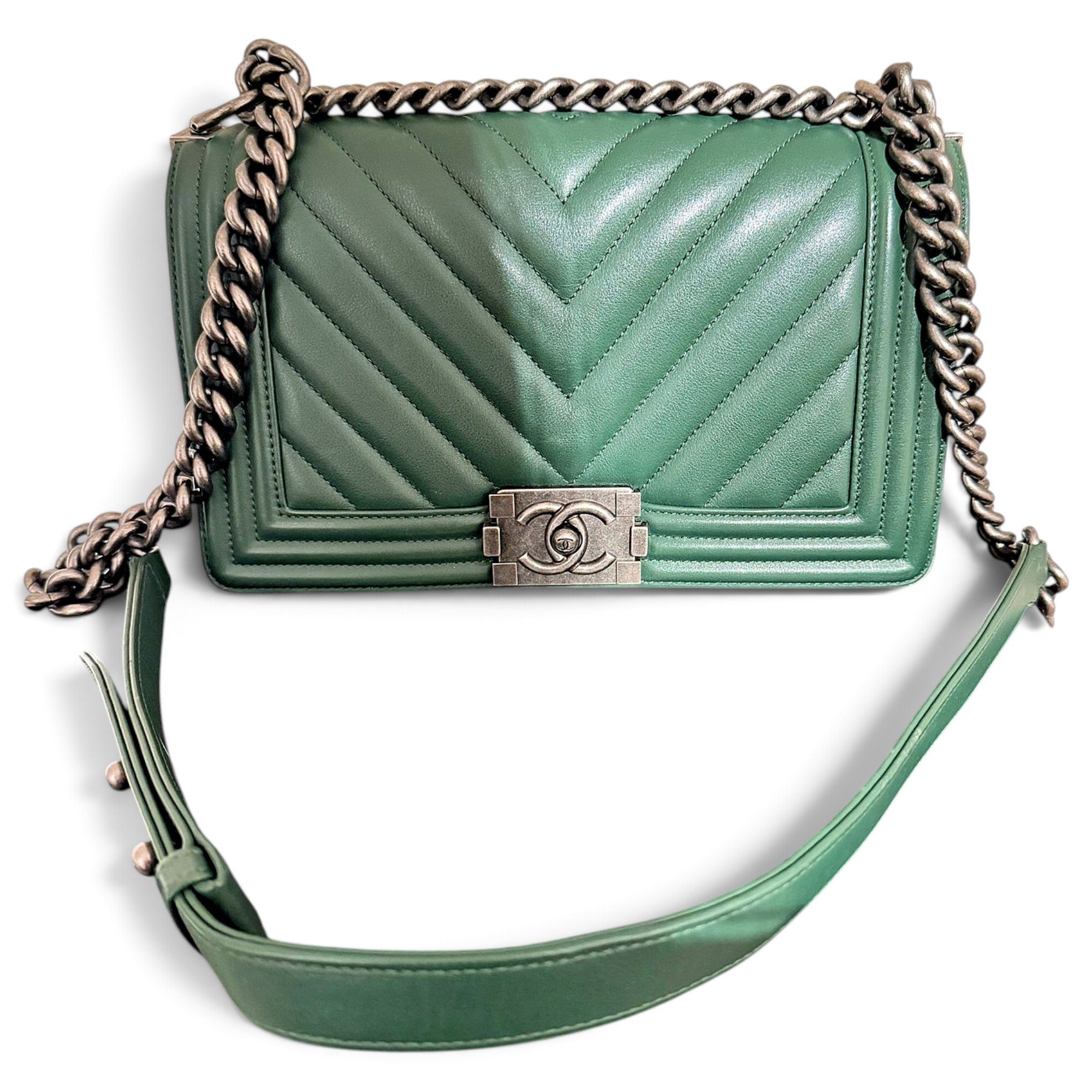 Boy leather handbag