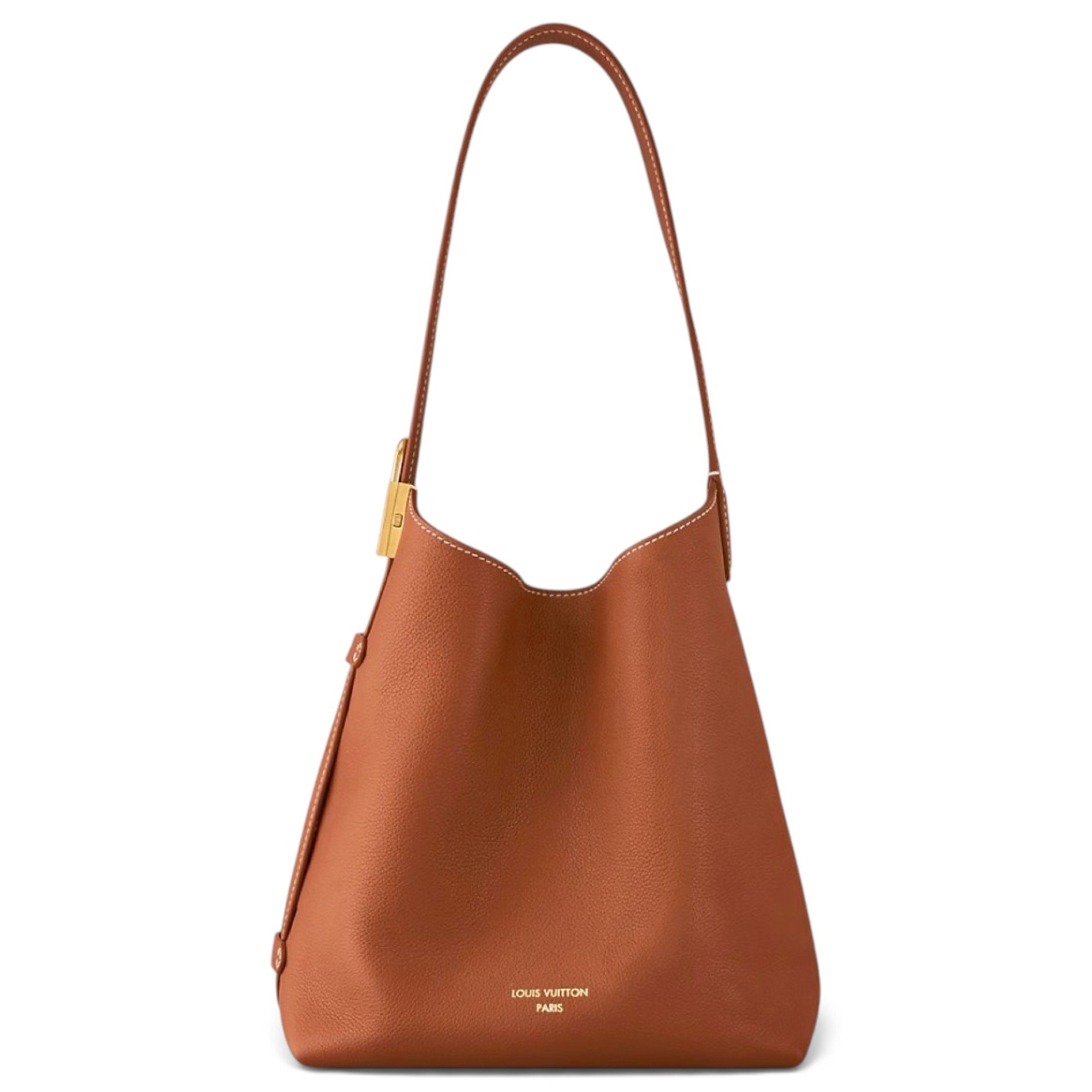 Graceful leather handbag