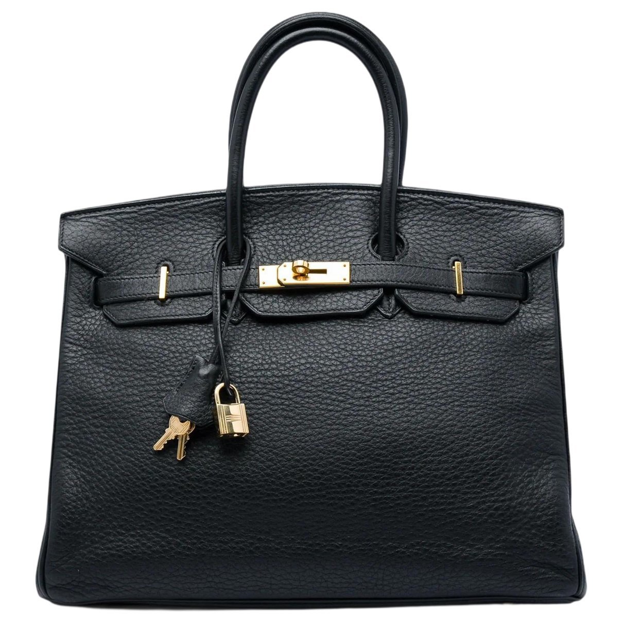 Birkin 35 leather handbag
