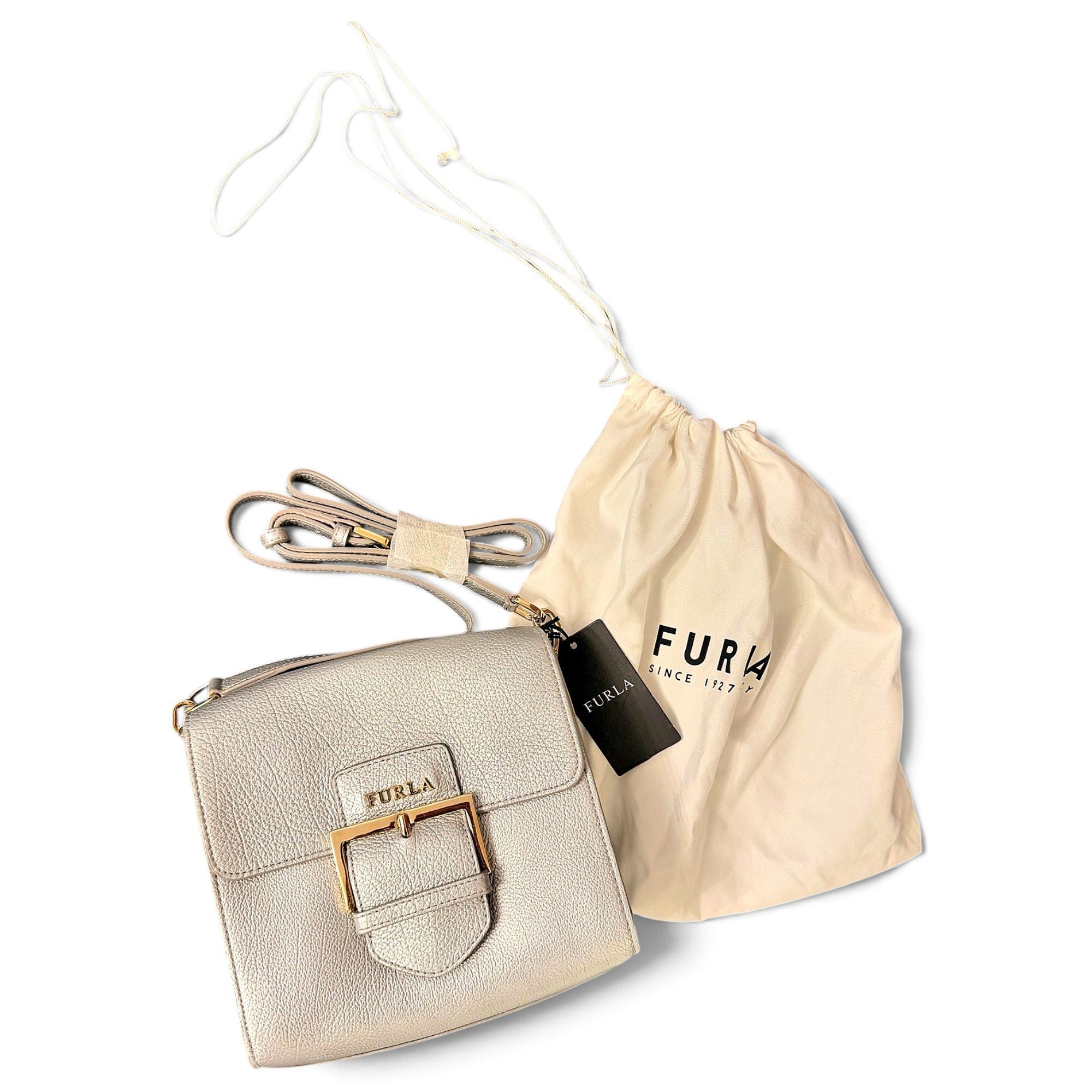 Leather crossbody bag