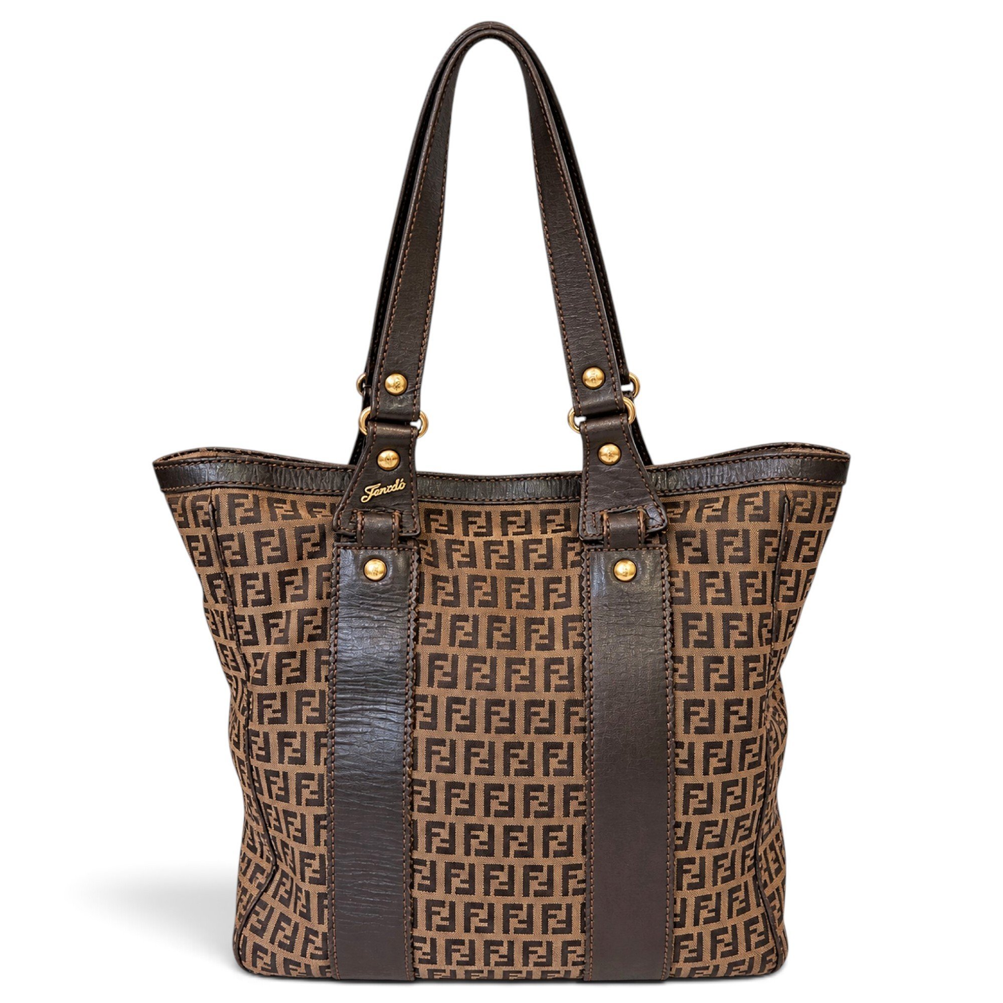 Leather tote