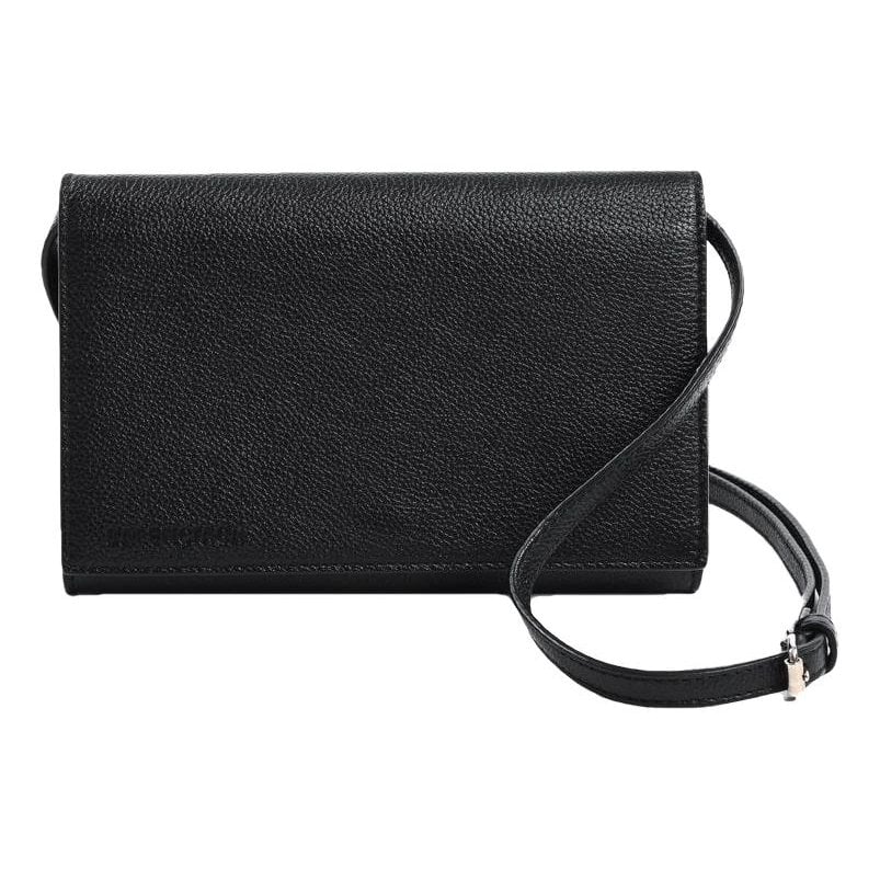 Hardware leather handbag