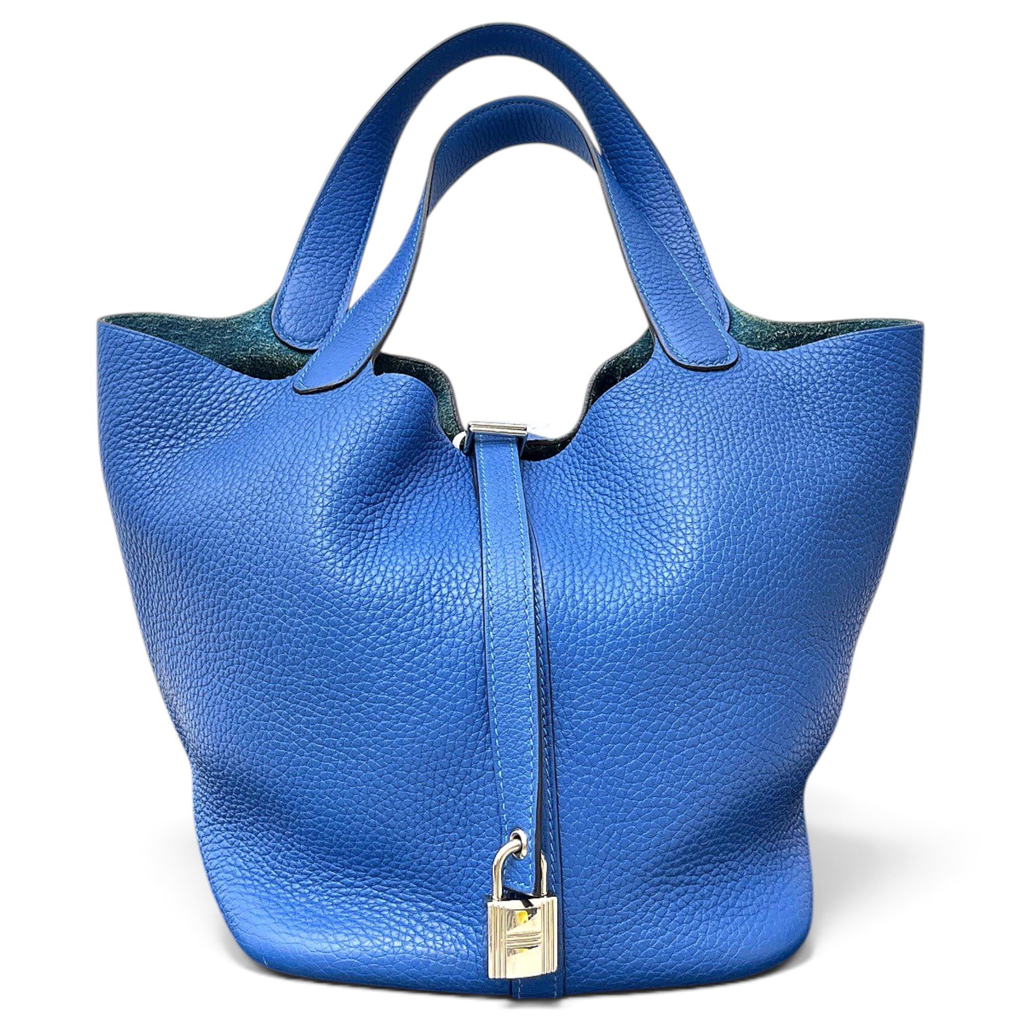 Picotin leather handbag