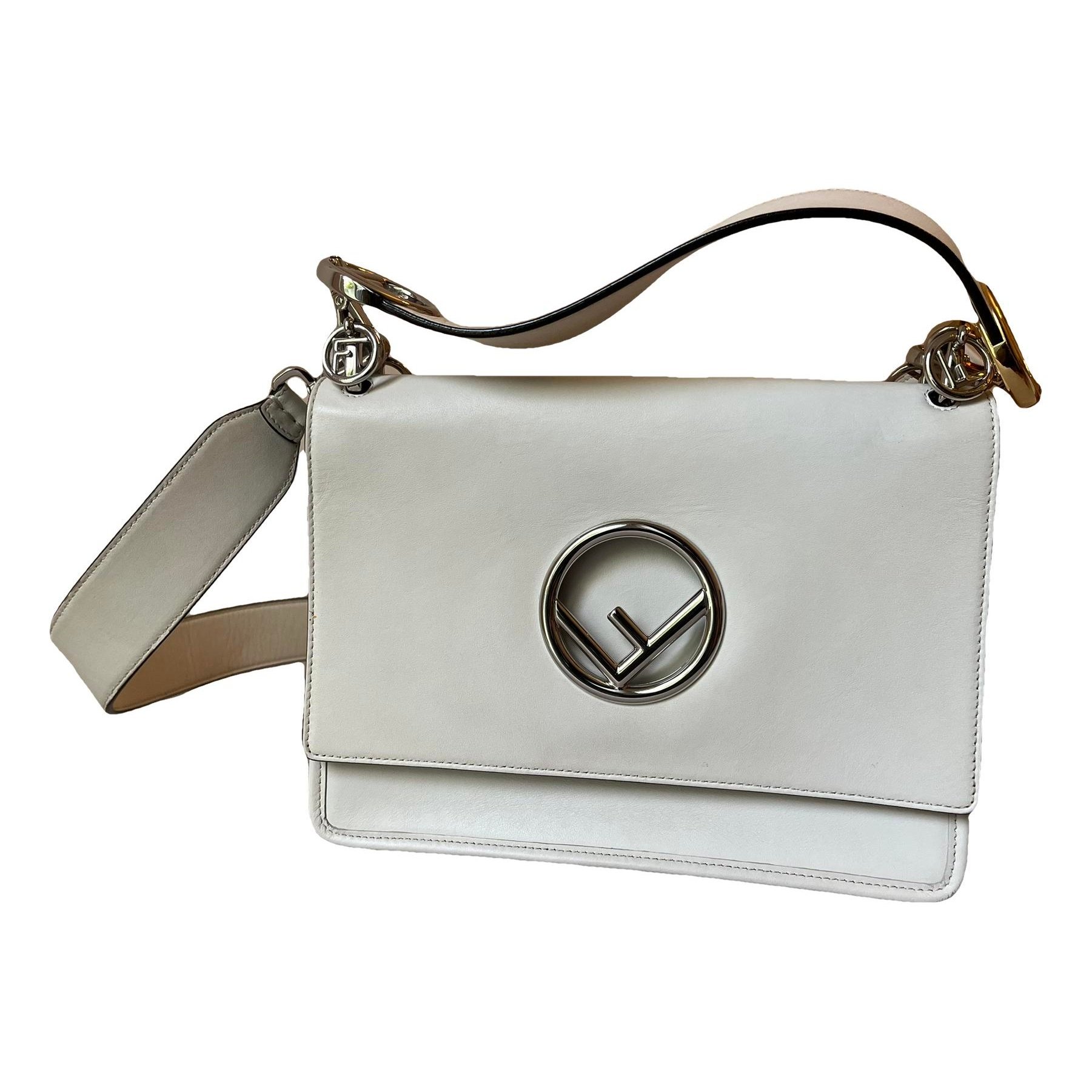 Kan I Logo leather handbag