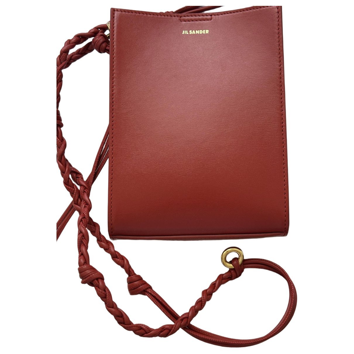 Tangle leather crossbody bag