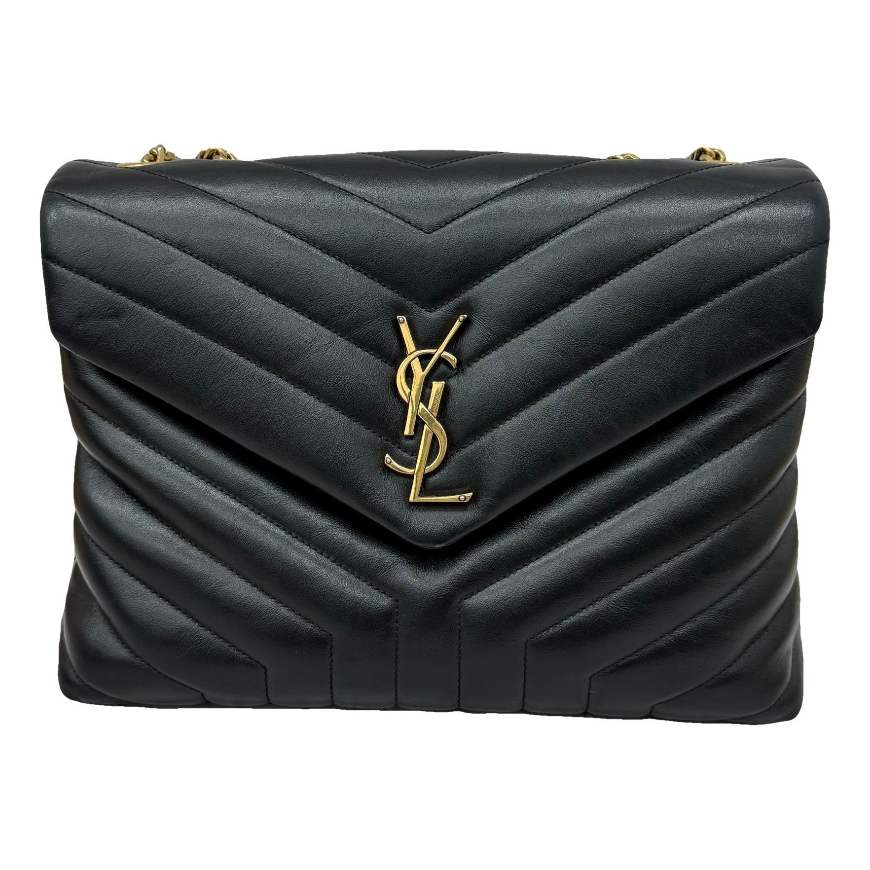 Loulou leather handbag