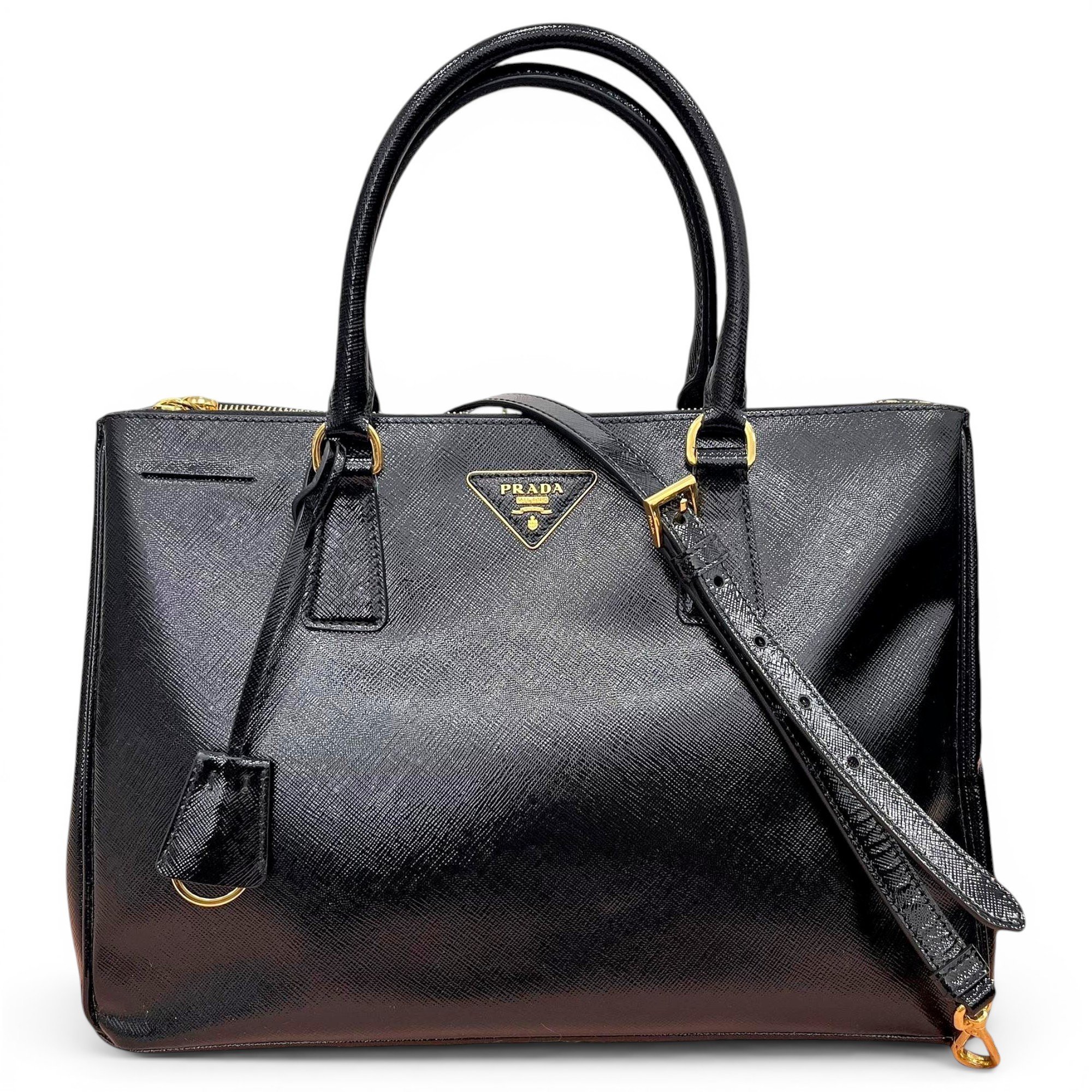 Galleria leather handbag