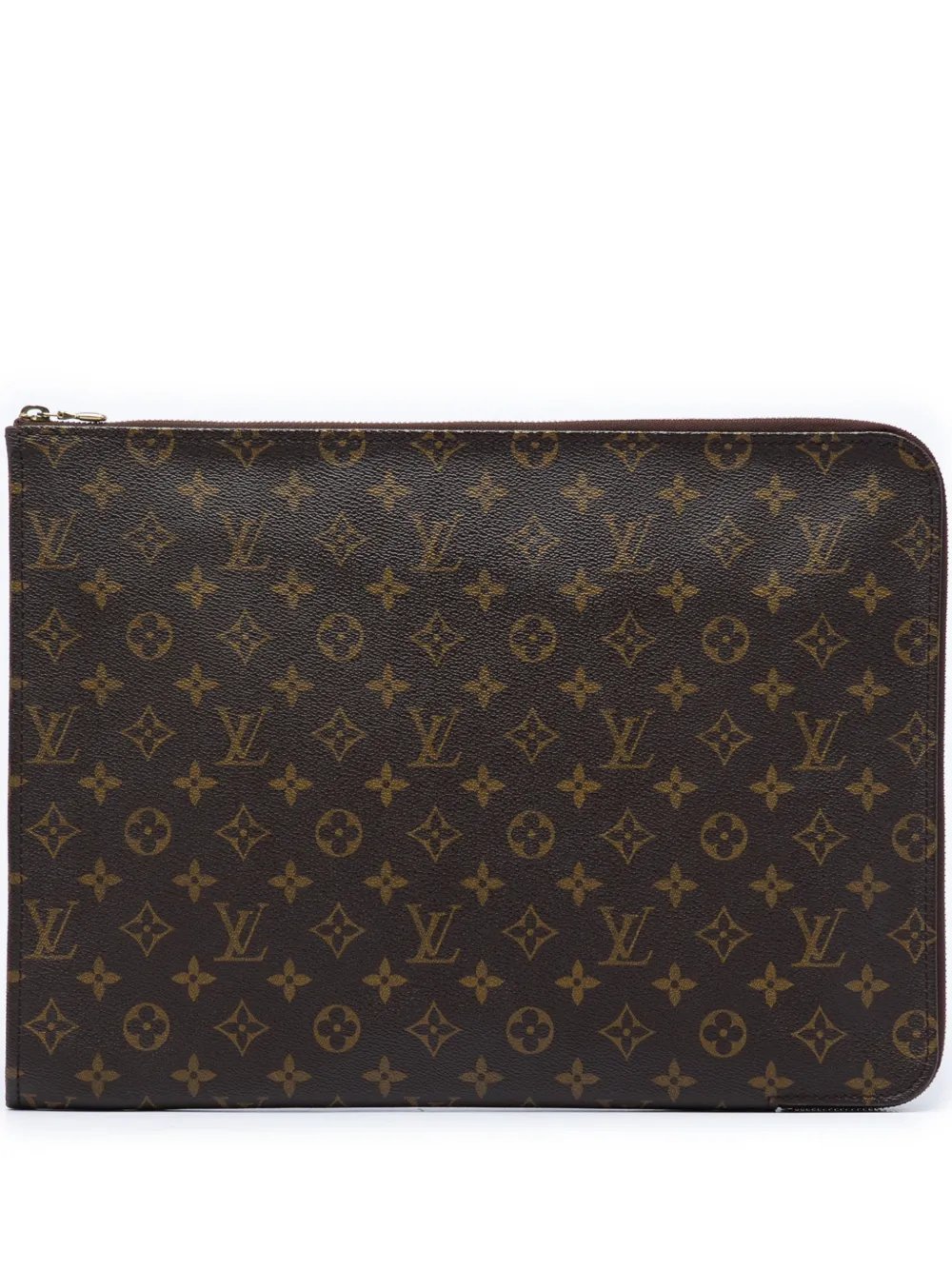 2006 Monogram Poche Documents Portfolio business bag