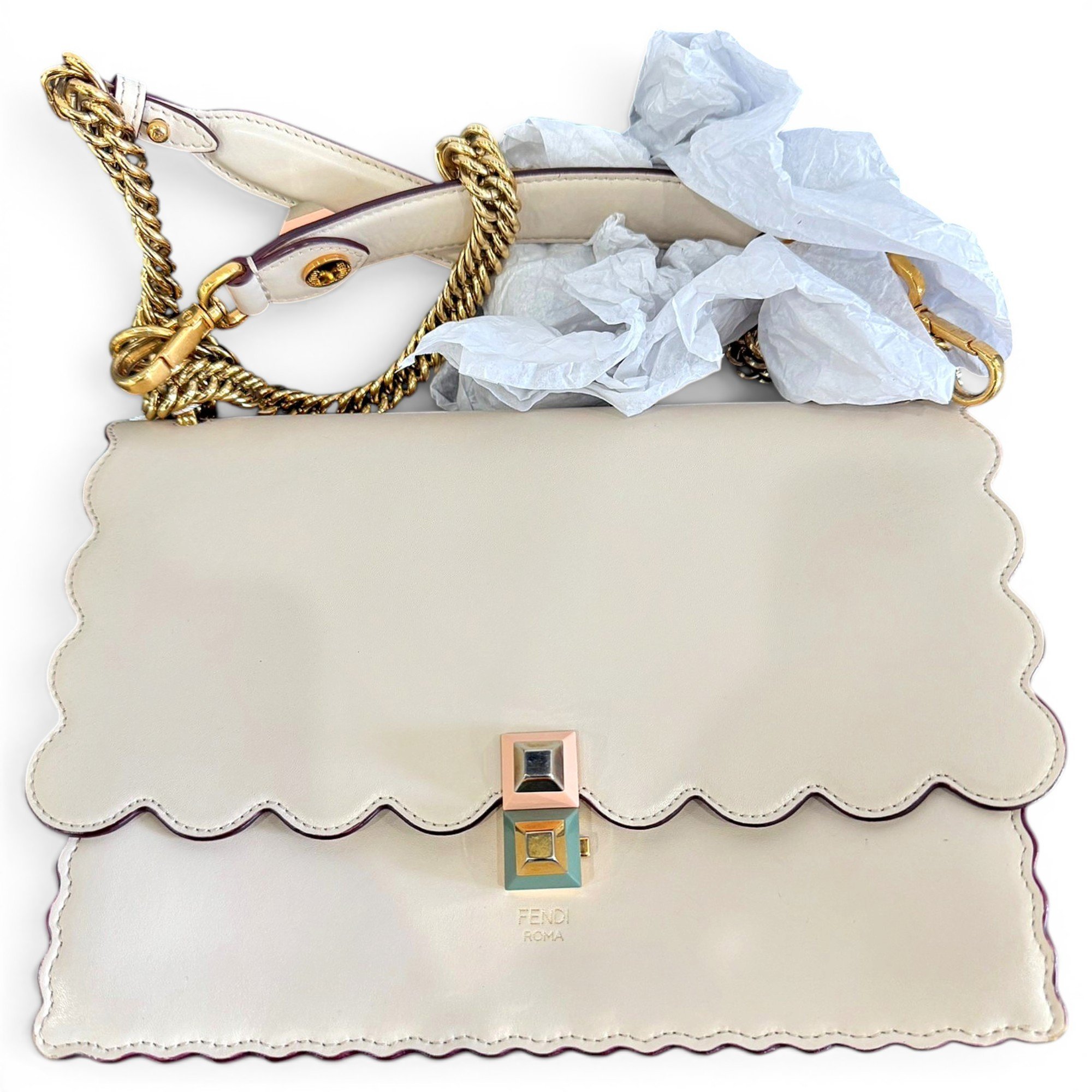 Kan I leather handbag