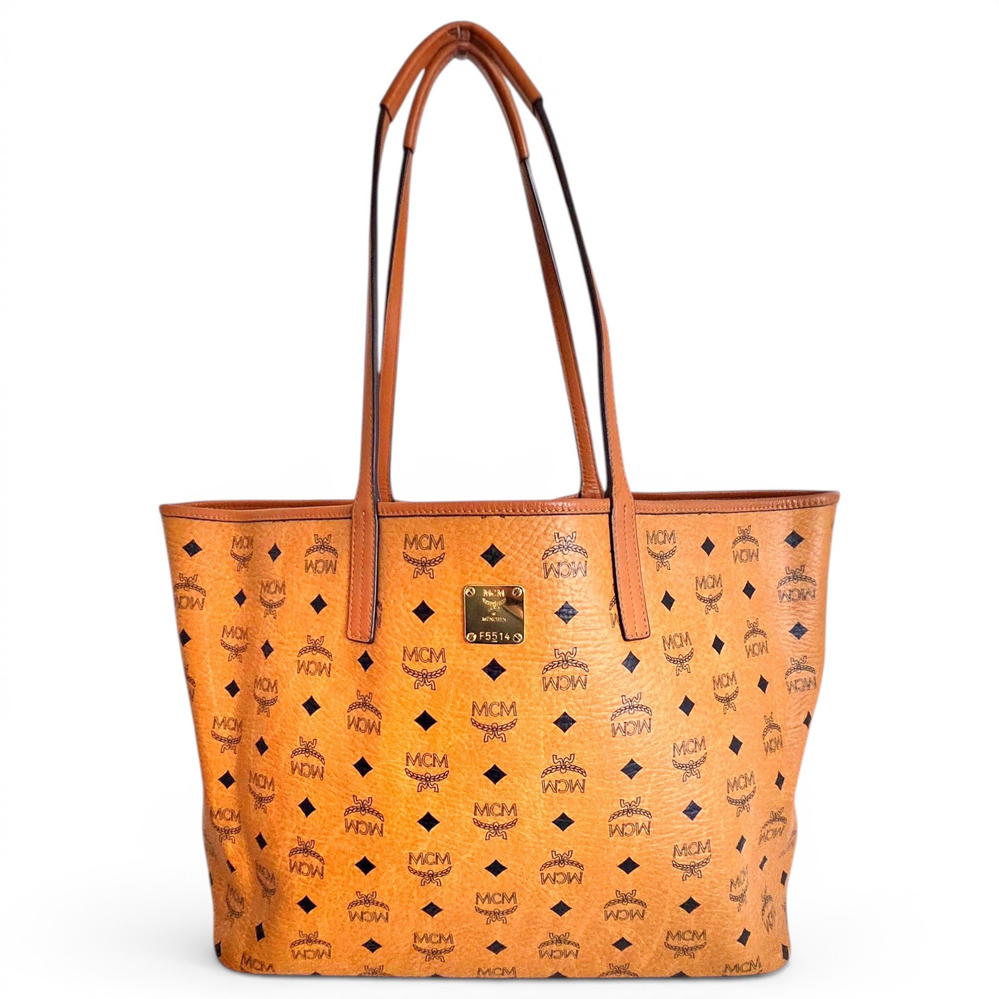 Leather tote