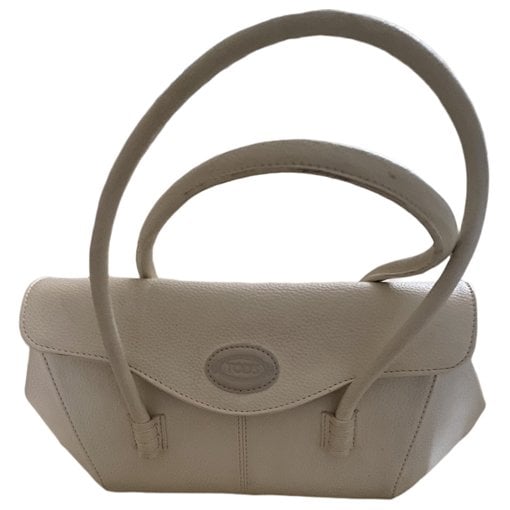 Wave leather handbag