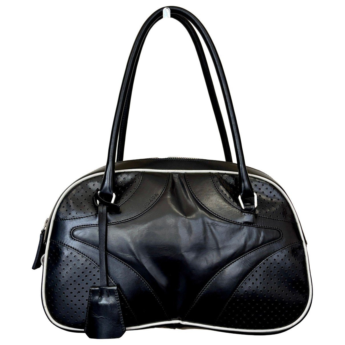 Bowling patent leather bowling bag