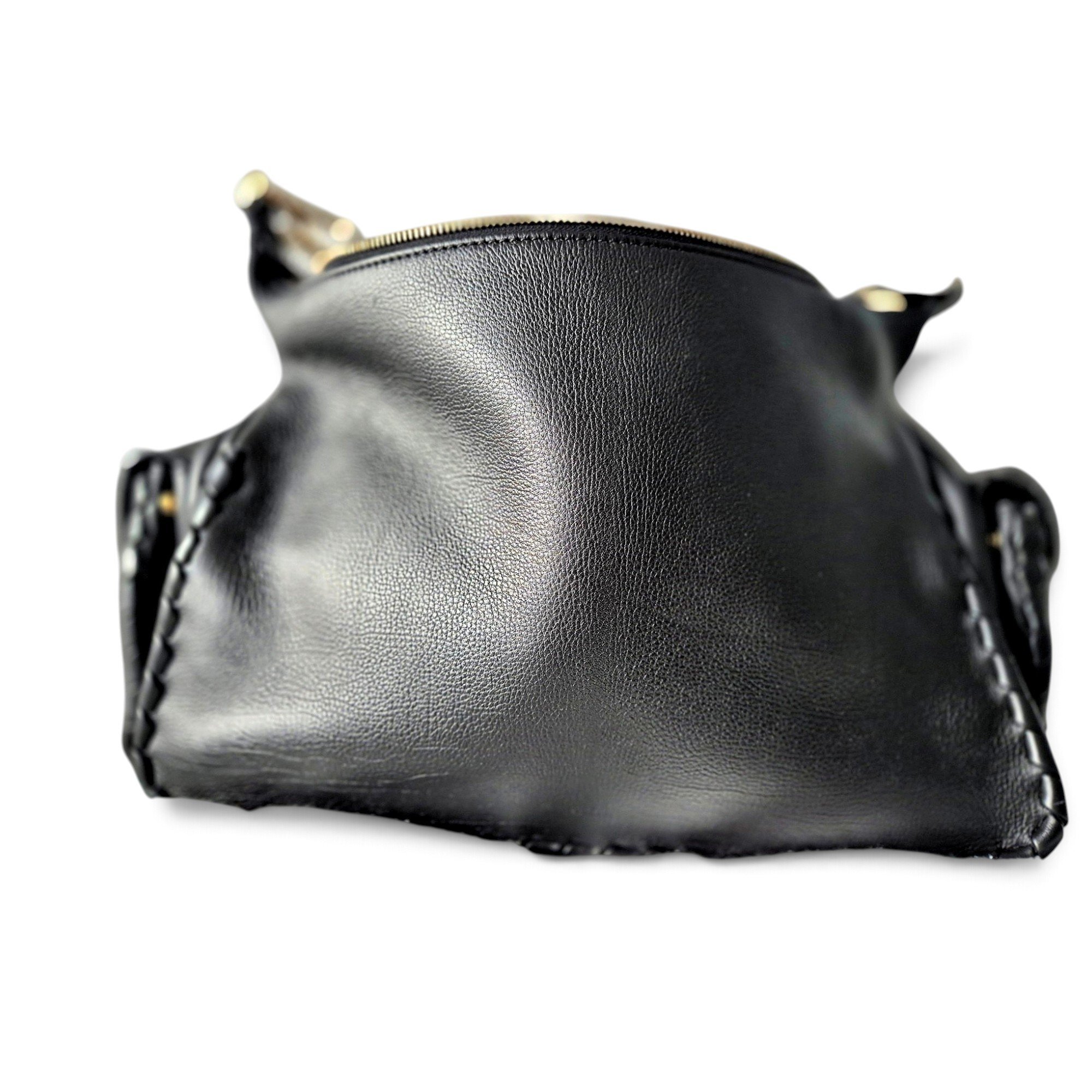Leather handbag