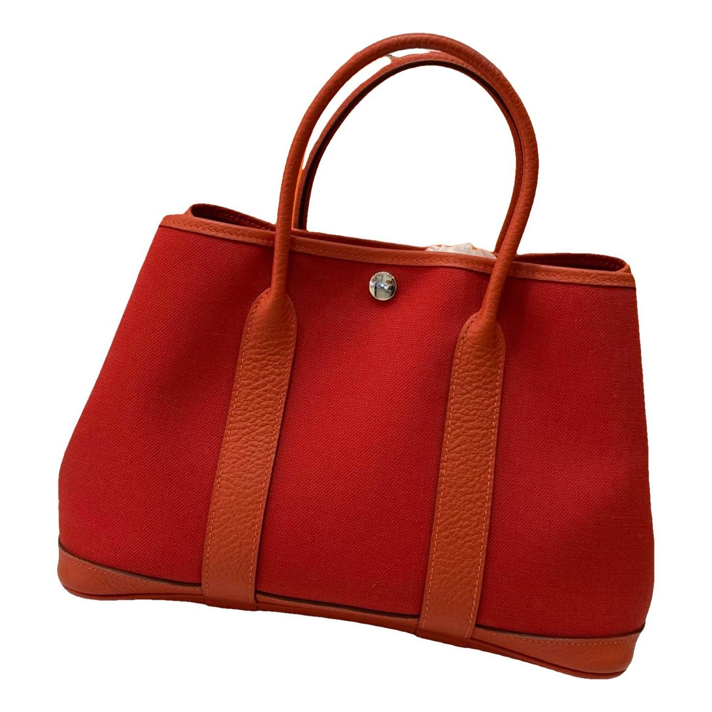 Garden Party leather handbag