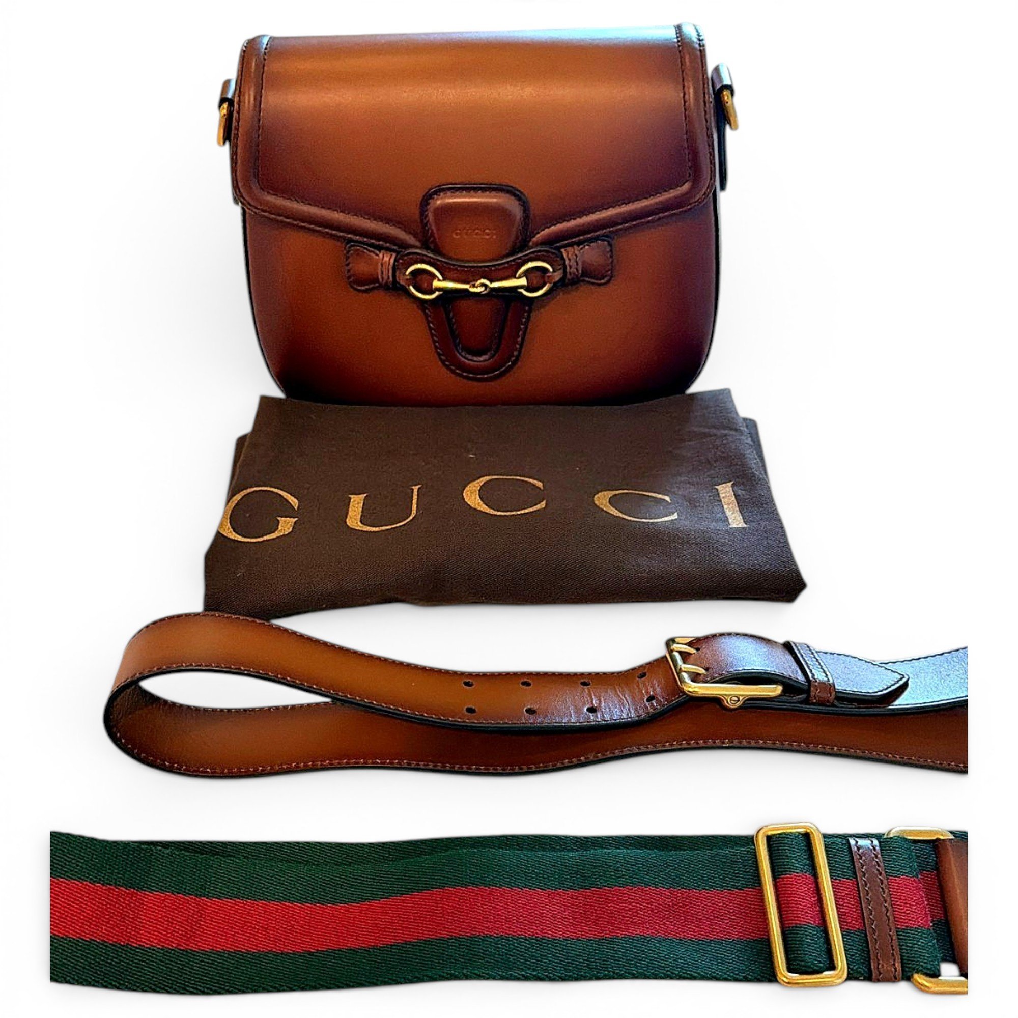 Horsebit 1955 leather handbag