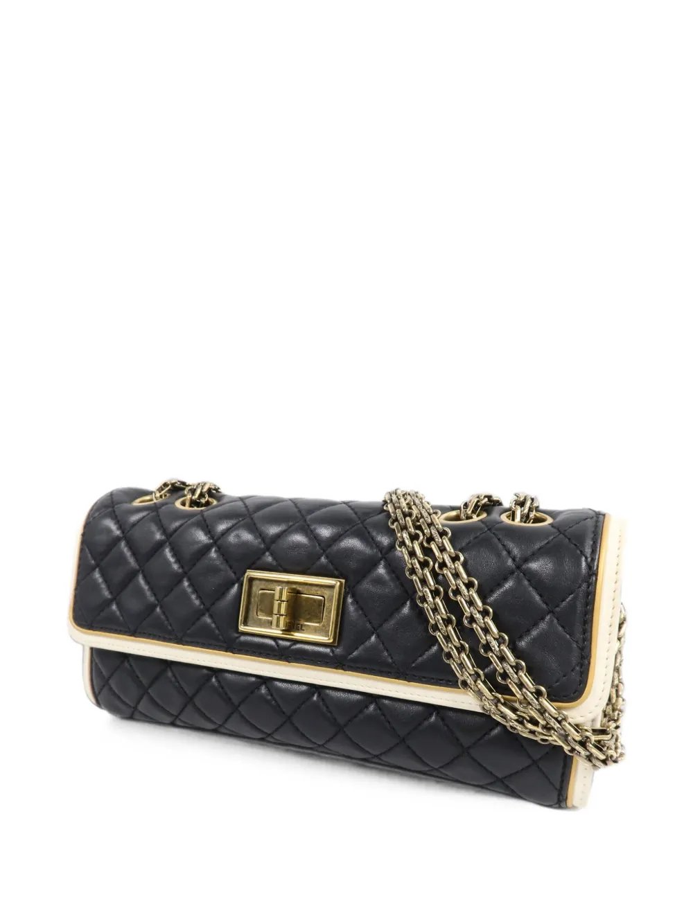 quilted leather shoulder bag