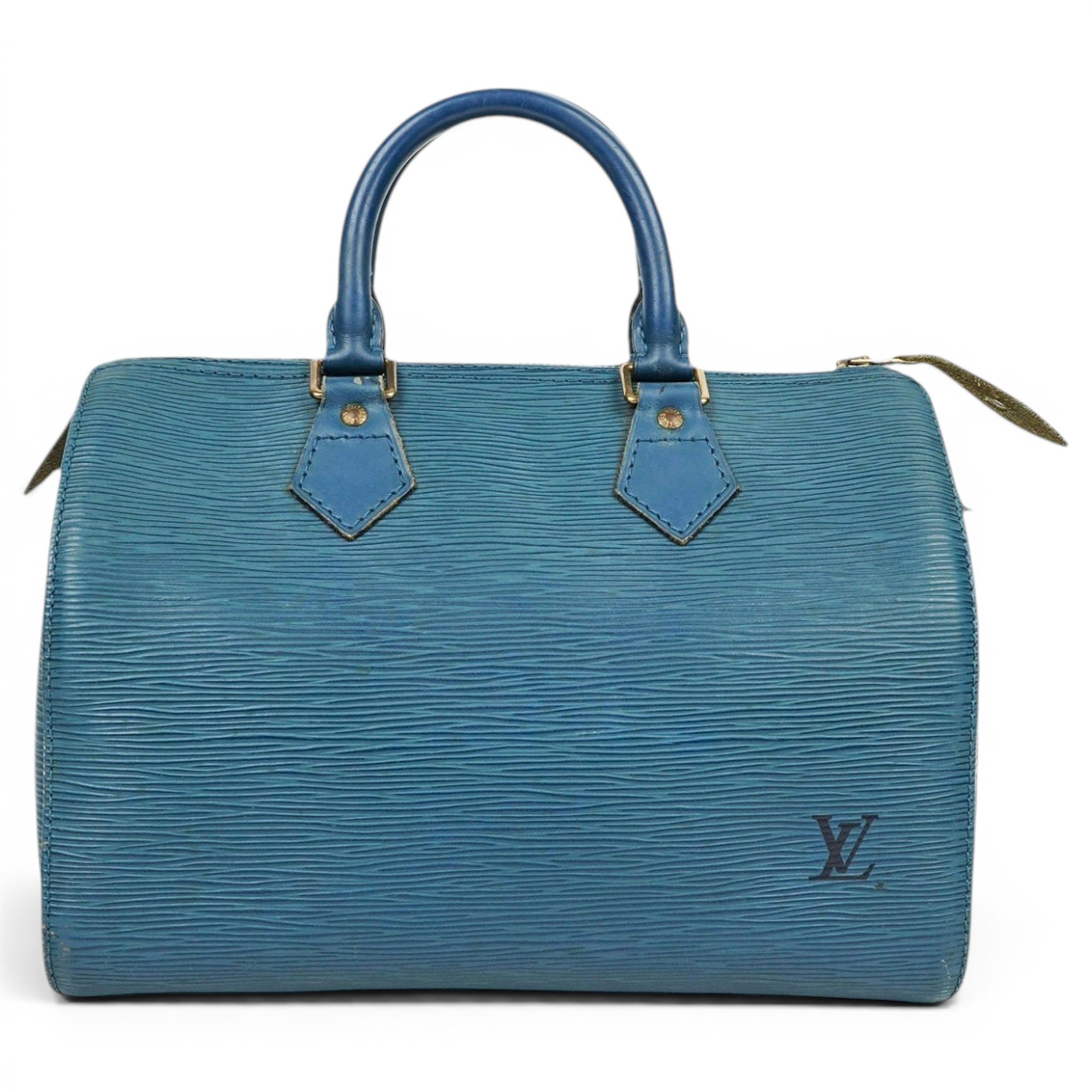 Speedy leather handbag