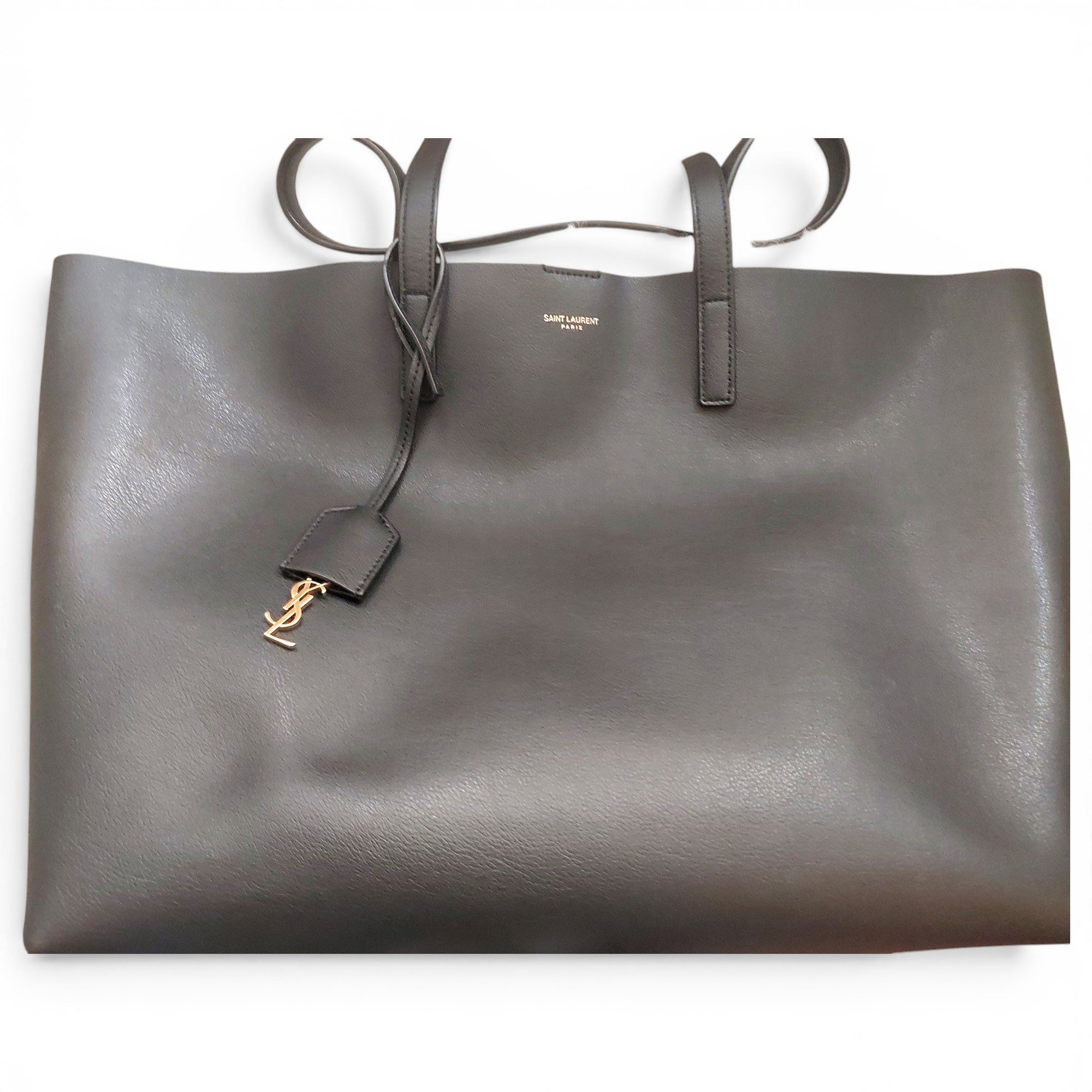 Shopping leather tote