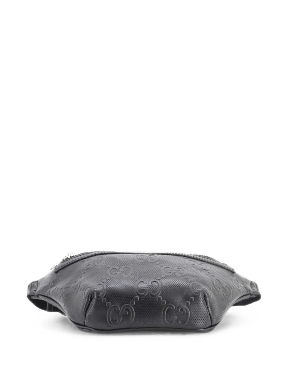 GG Embossed Perforated Leather Small belt bag