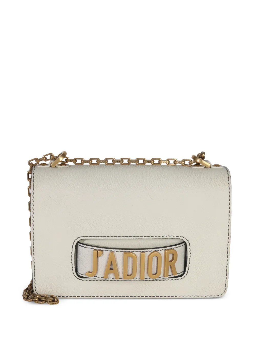 2019 J'Adior chain-strap leather flap bag