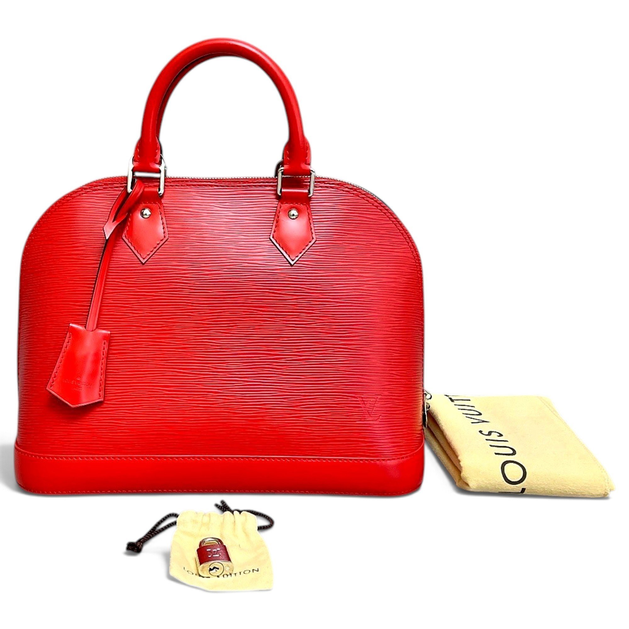 Alma leather handbag