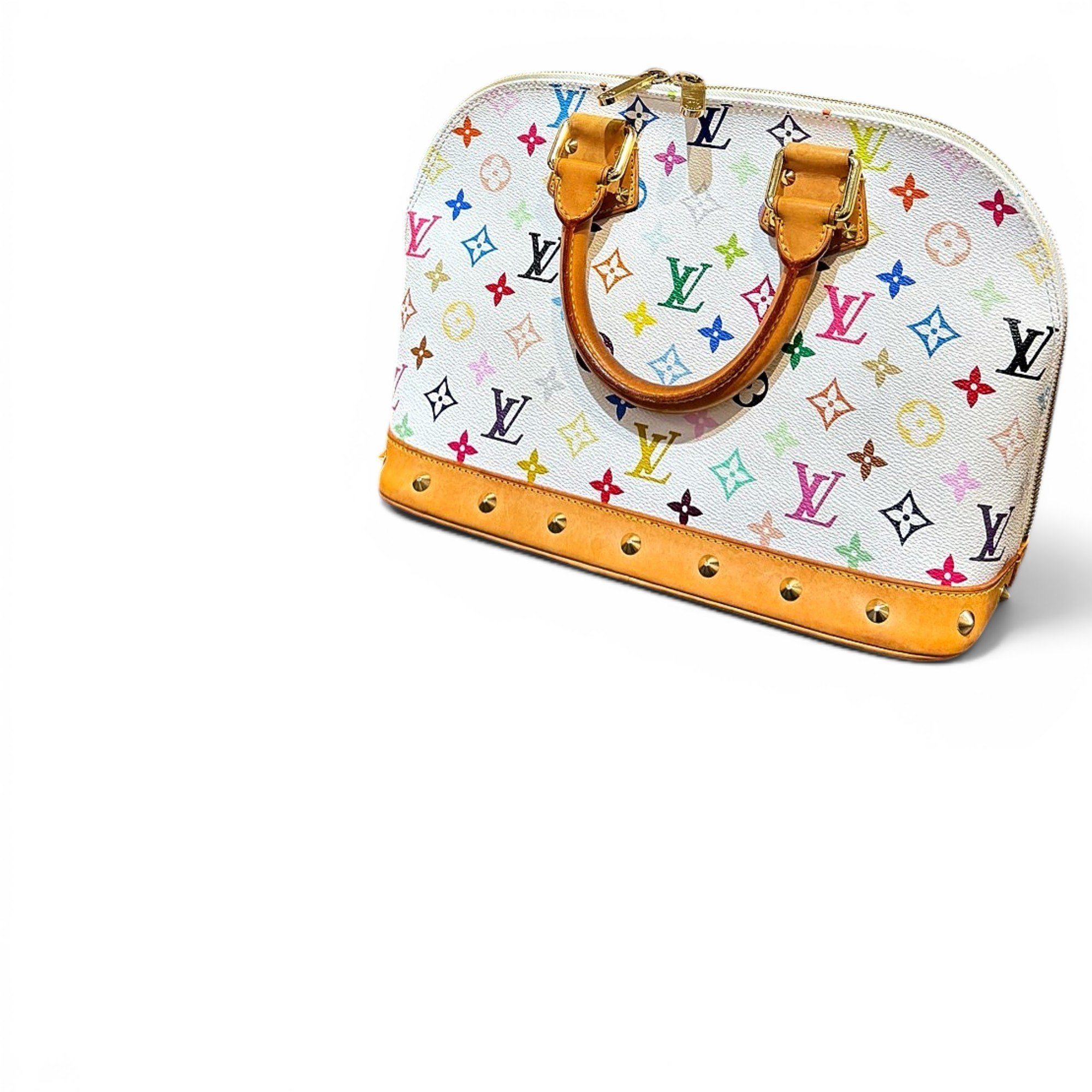 Alma leather handbag