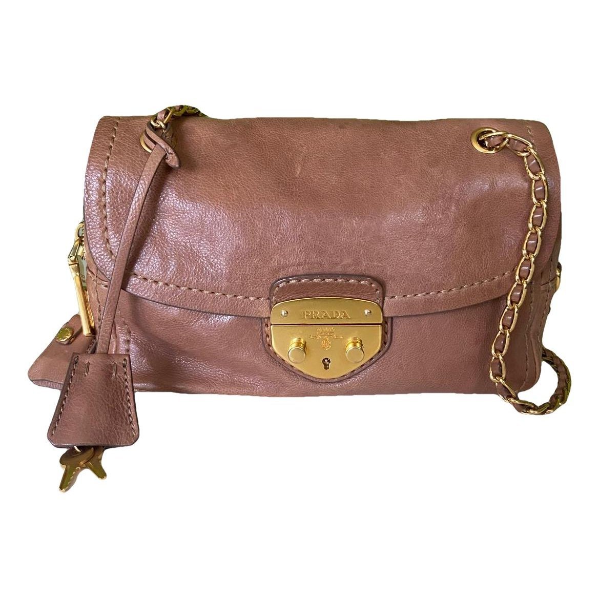 Leather crossbody bag