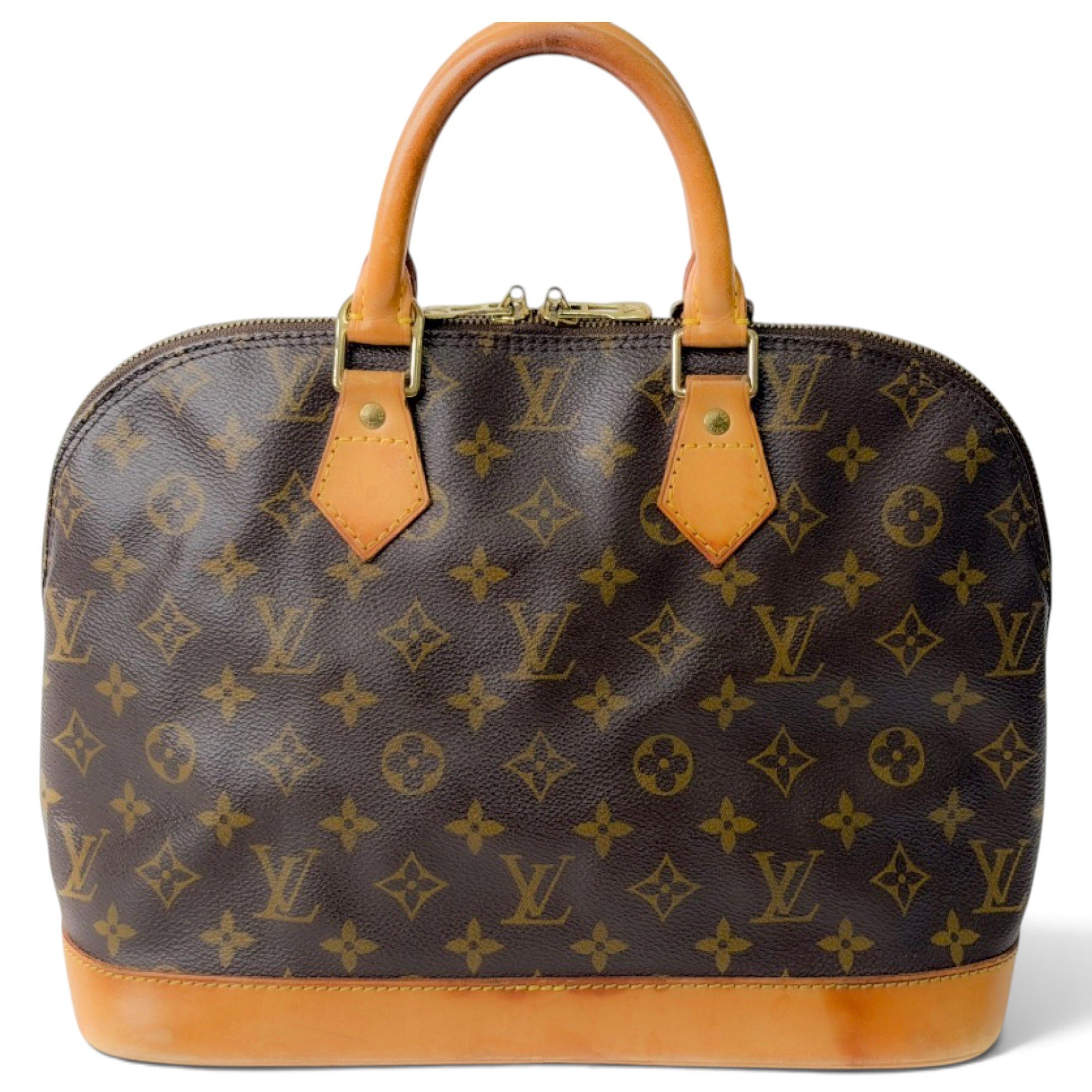 Alma leather handbag