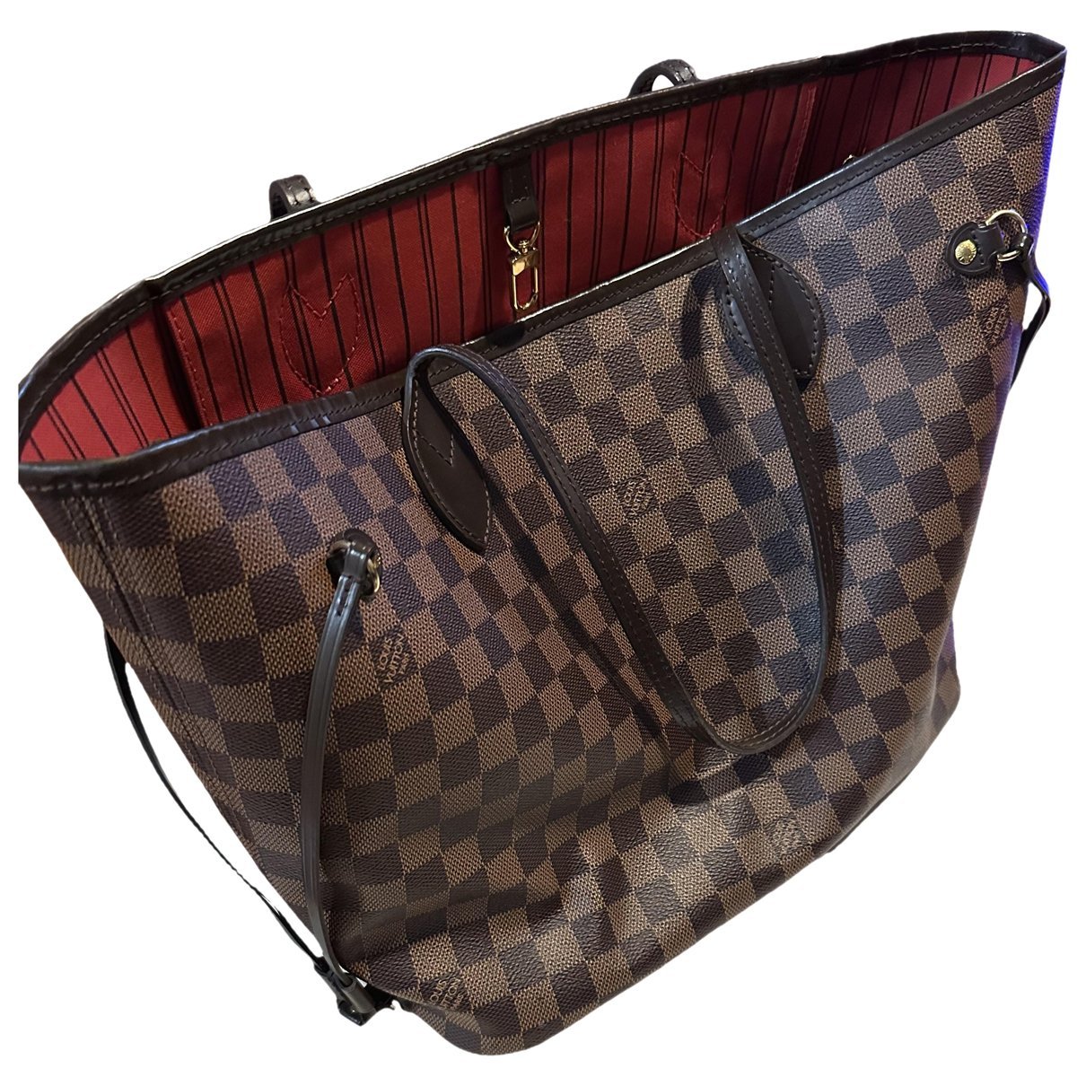 Leather travel bag