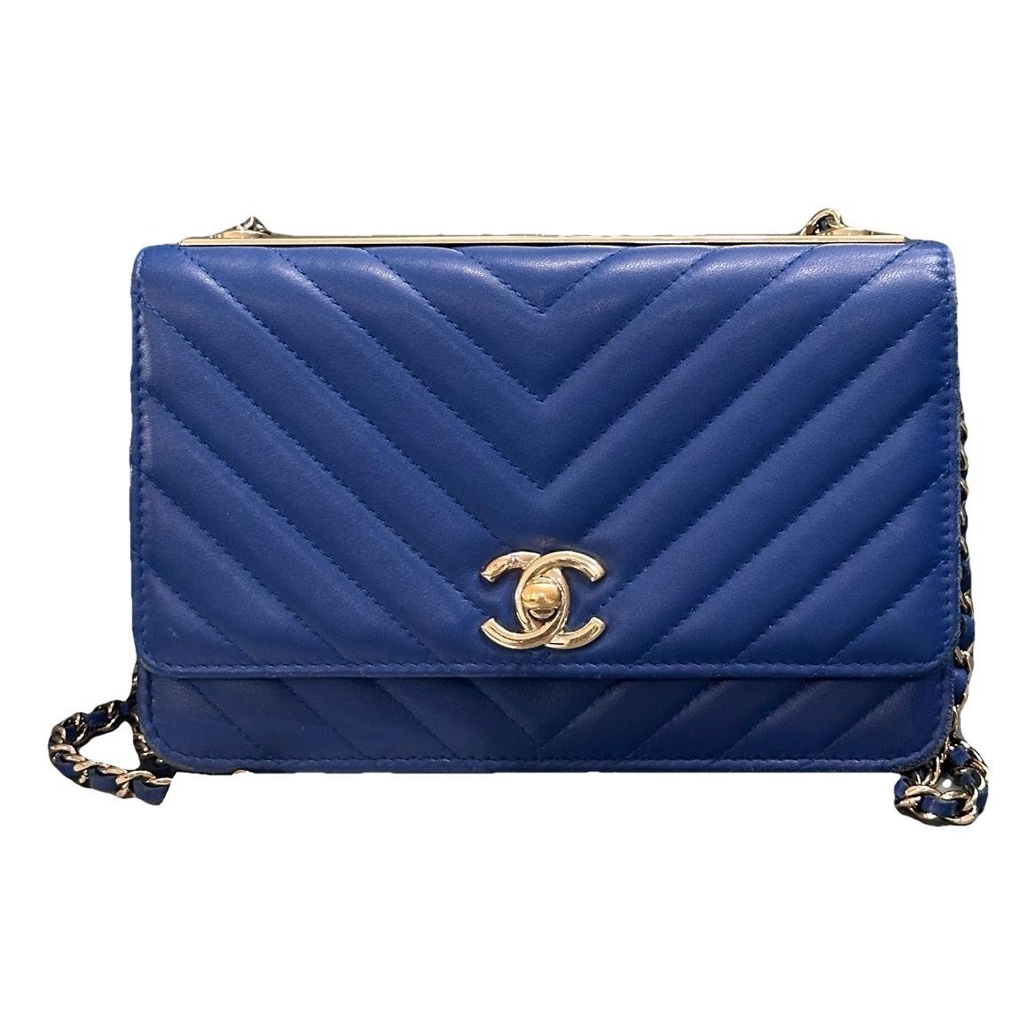 Trendy CC Wallet on Chain leather crossbody bag